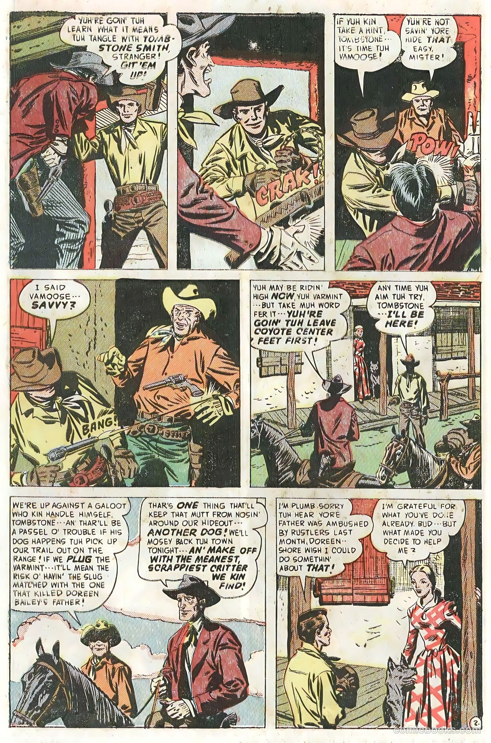 The Hooded Horseman #21 — page 4 of 36