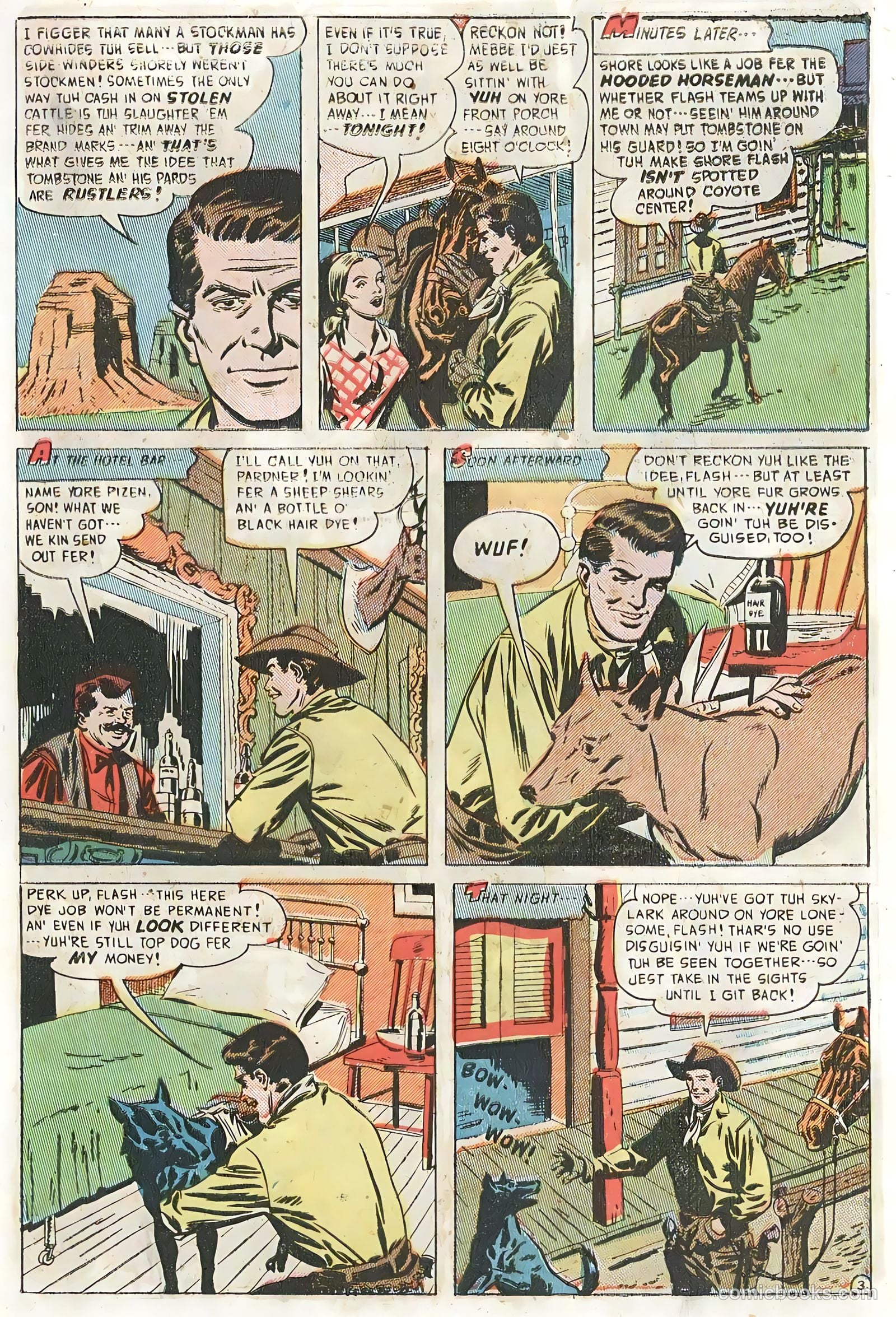 The Hooded Horseman #21 — page 5 of 36
