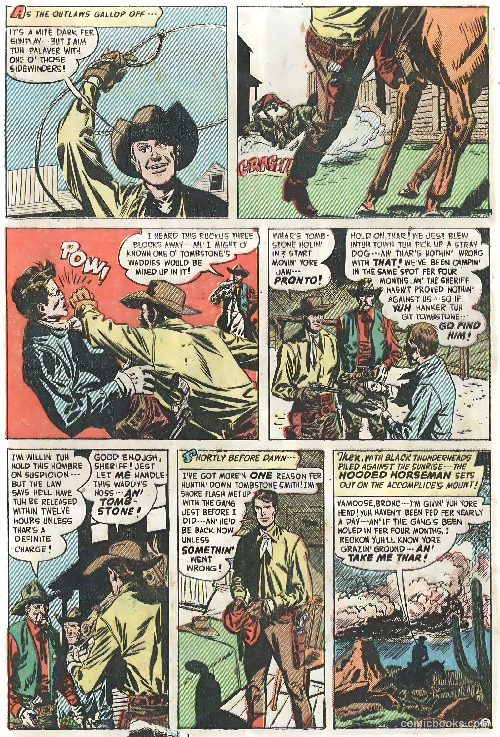 The Hooded Horseman #21 — page 7 of 36