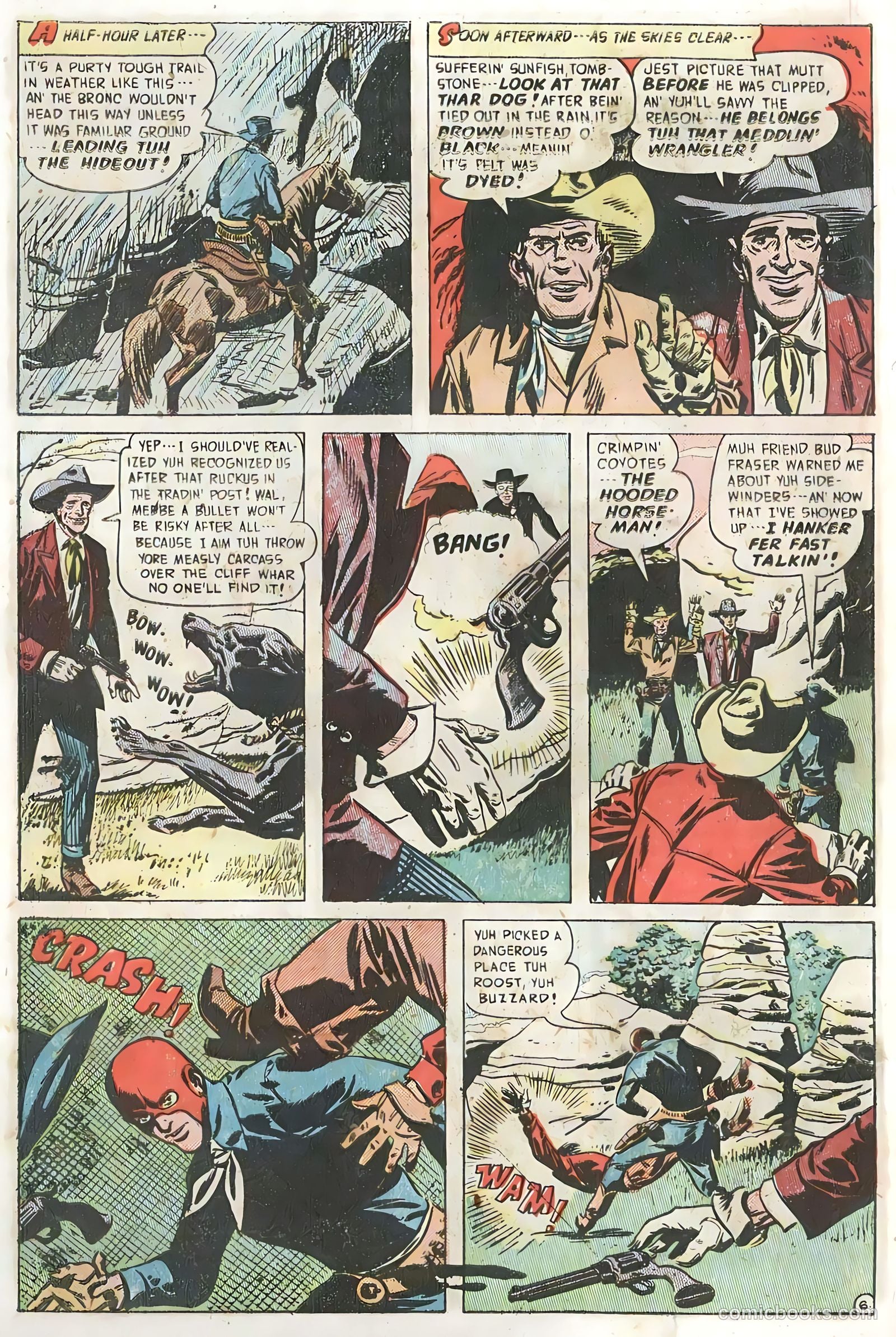 The Hooded Horseman #21 — page 8 of 36