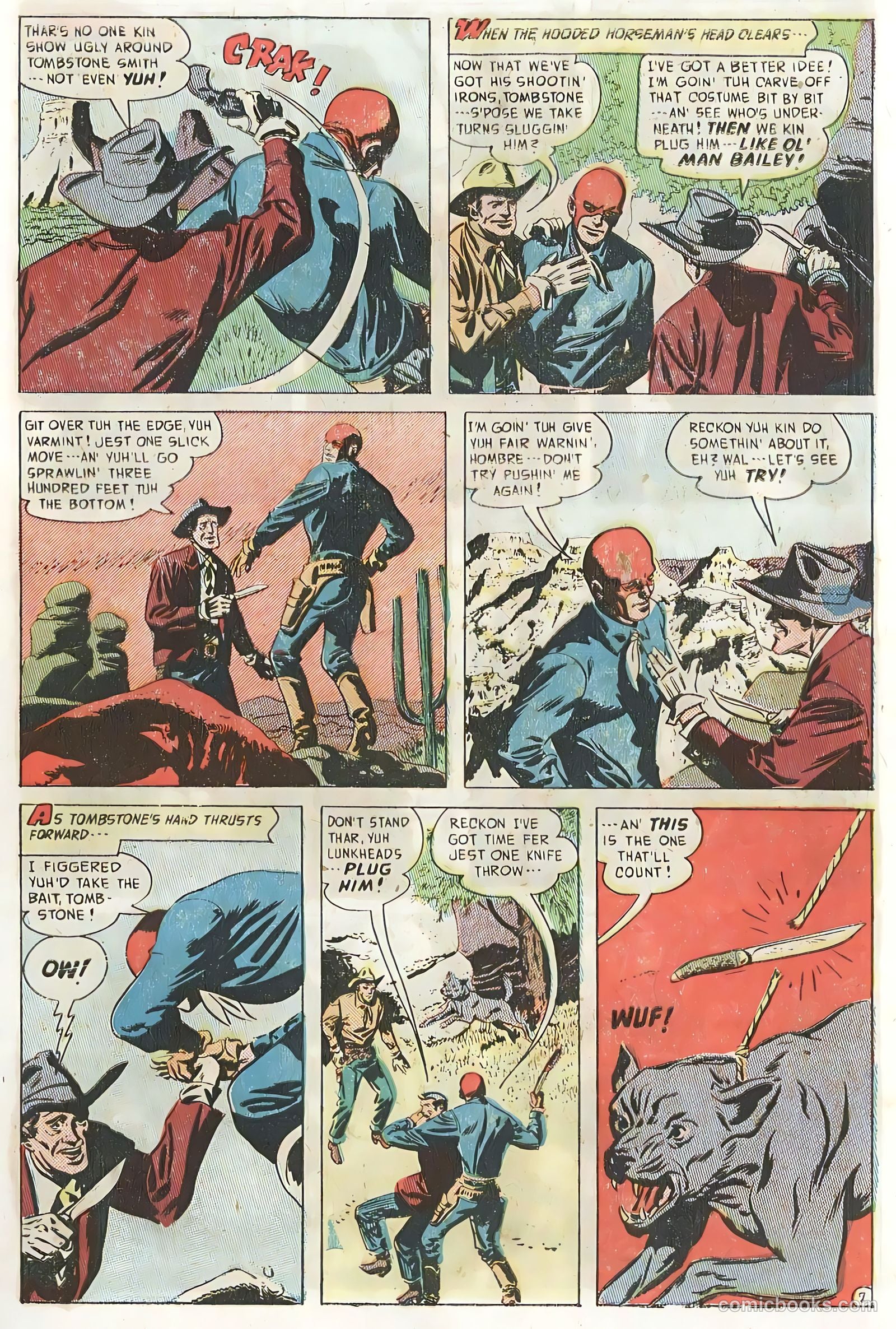 The Hooded Horseman #21 — page 9 of 36