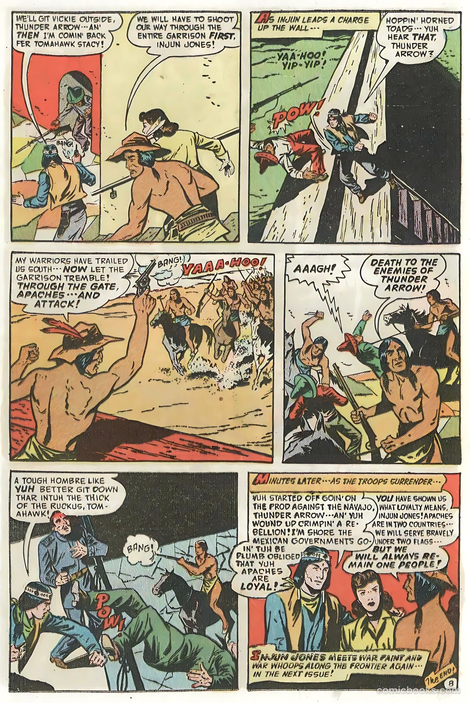 The Hooded Horseman #21 — page 22 of 36