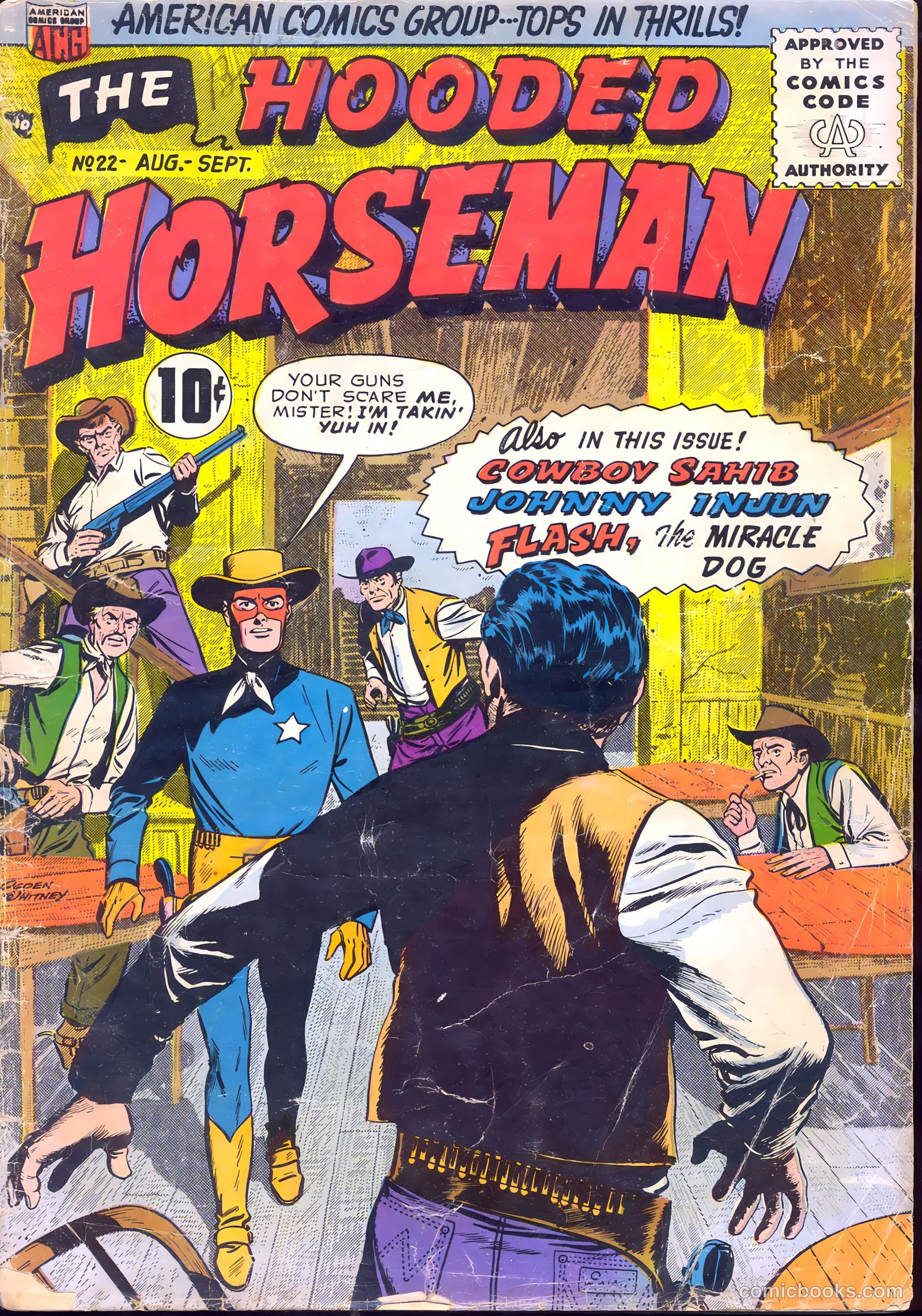 The Hooded Horseman #22 — page 1 of 36