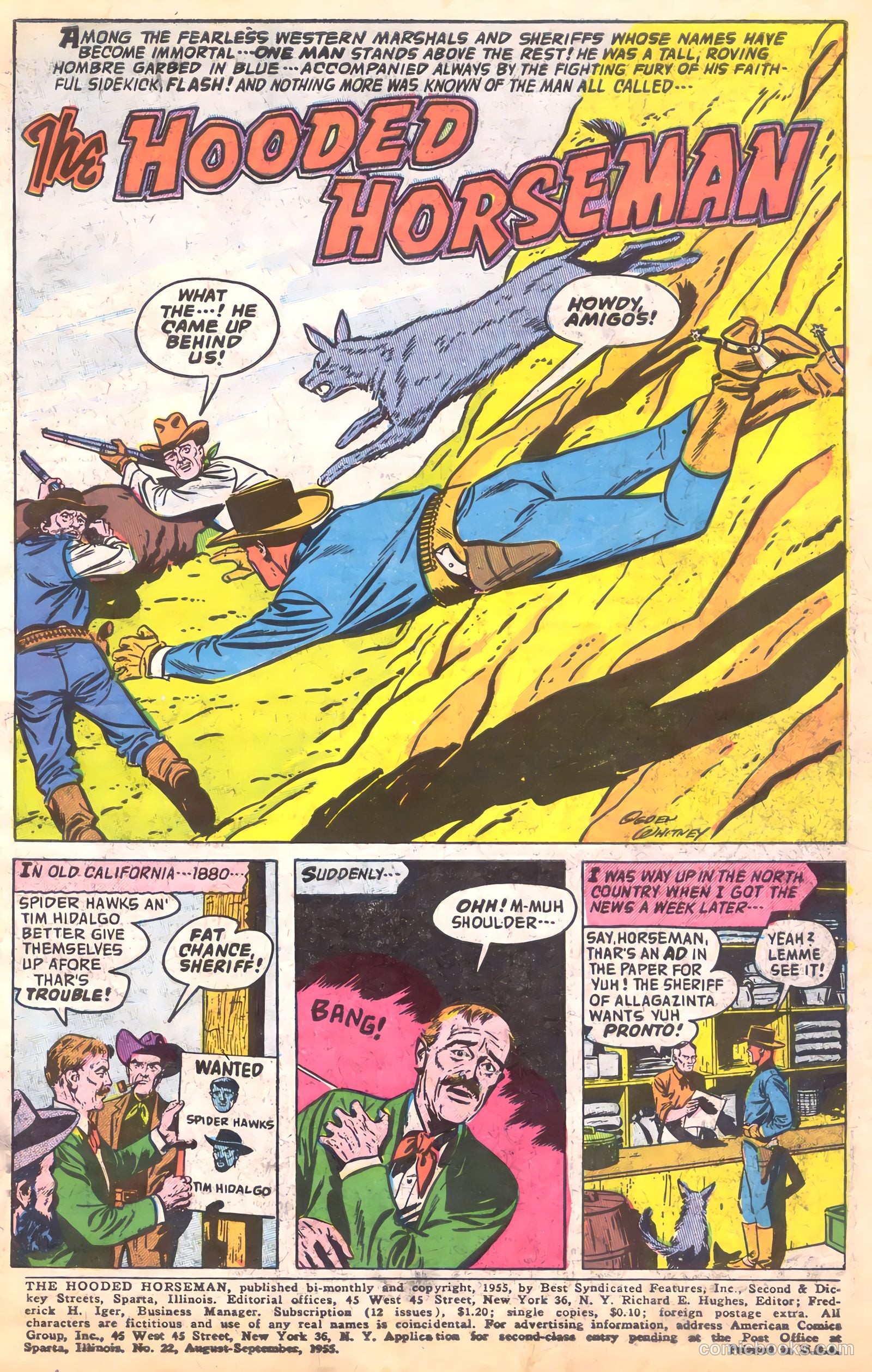 The Hooded Horseman #22 — page 3 of 36