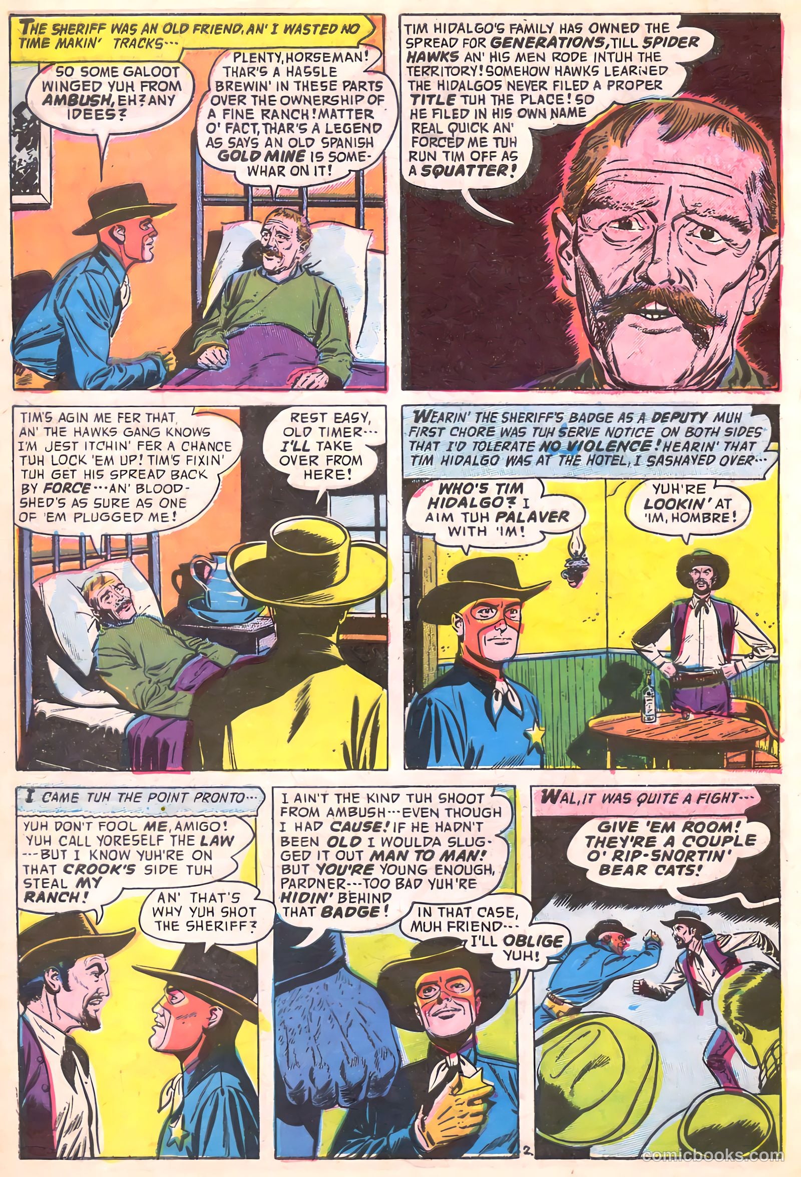 The Hooded Horseman #22 — page 4 of 36