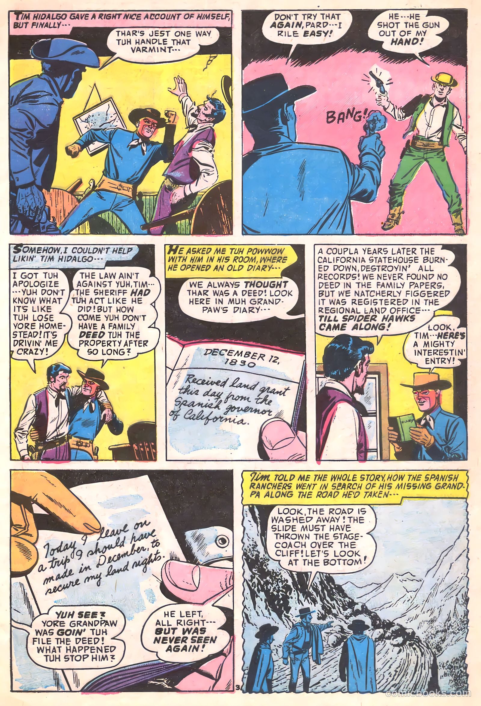 The Hooded Horseman #22 — page 5 of 36