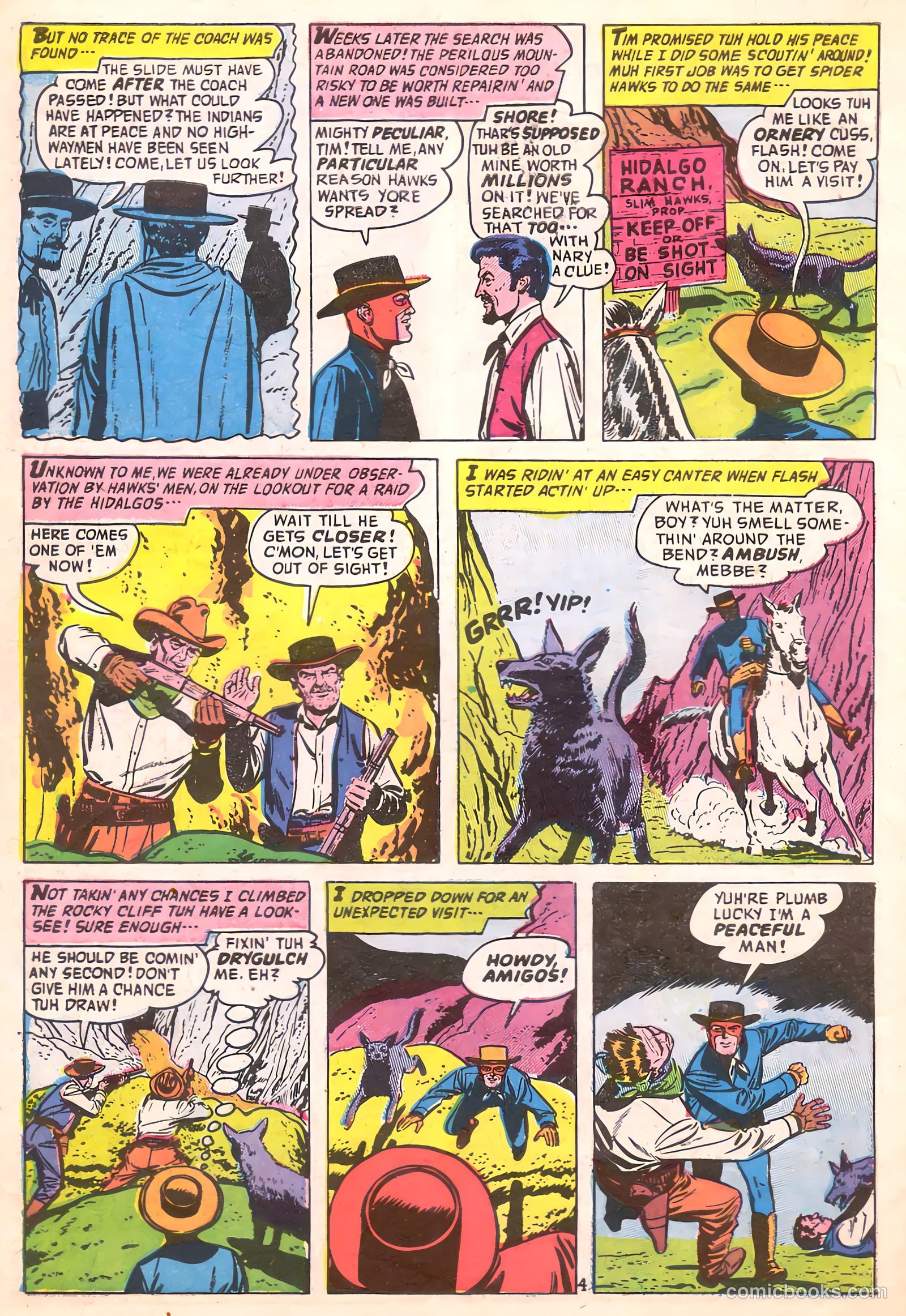 The Hooded Horseman #22 — page 6 of 36