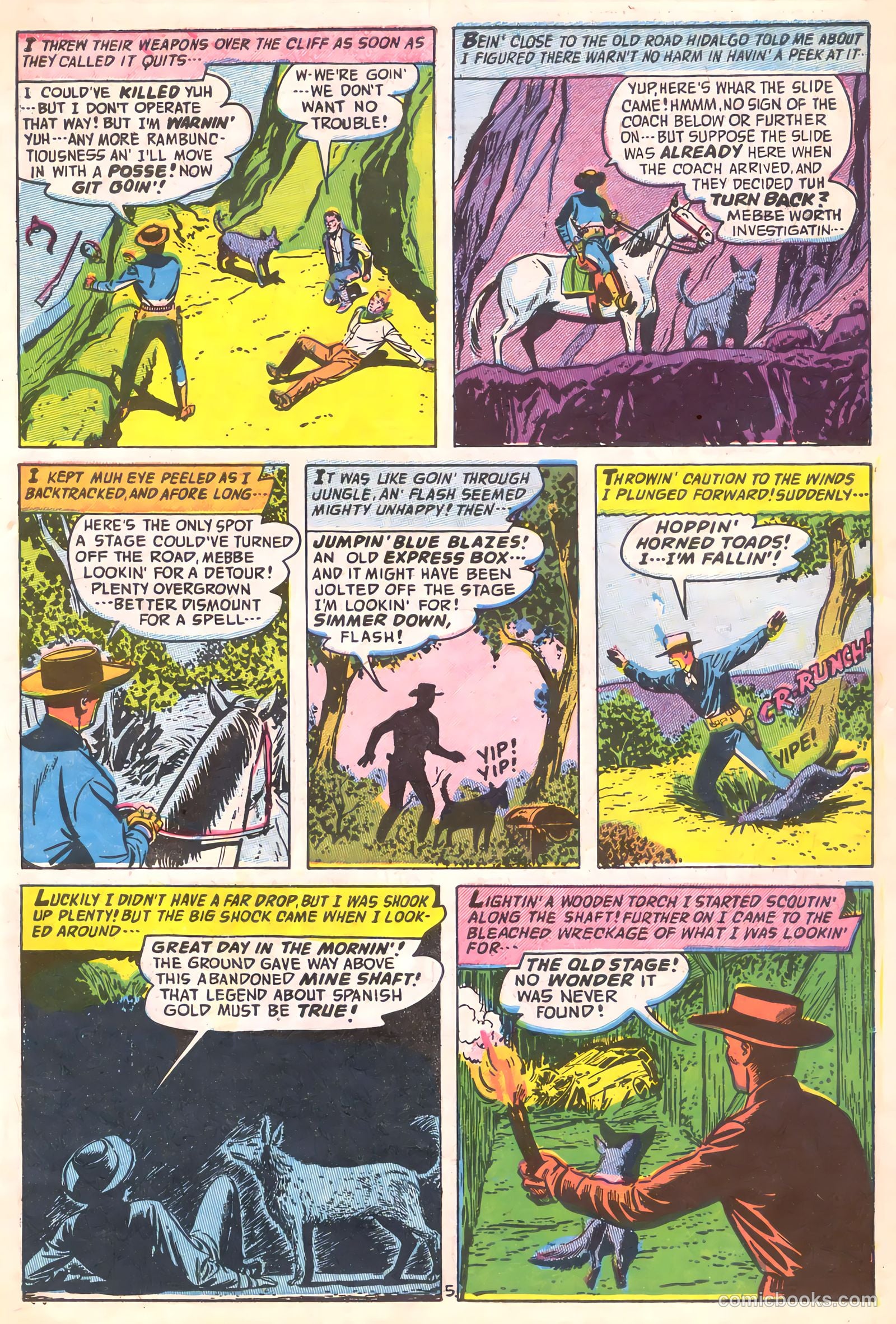 The Hooded Horseman #22 — page 7 of 36