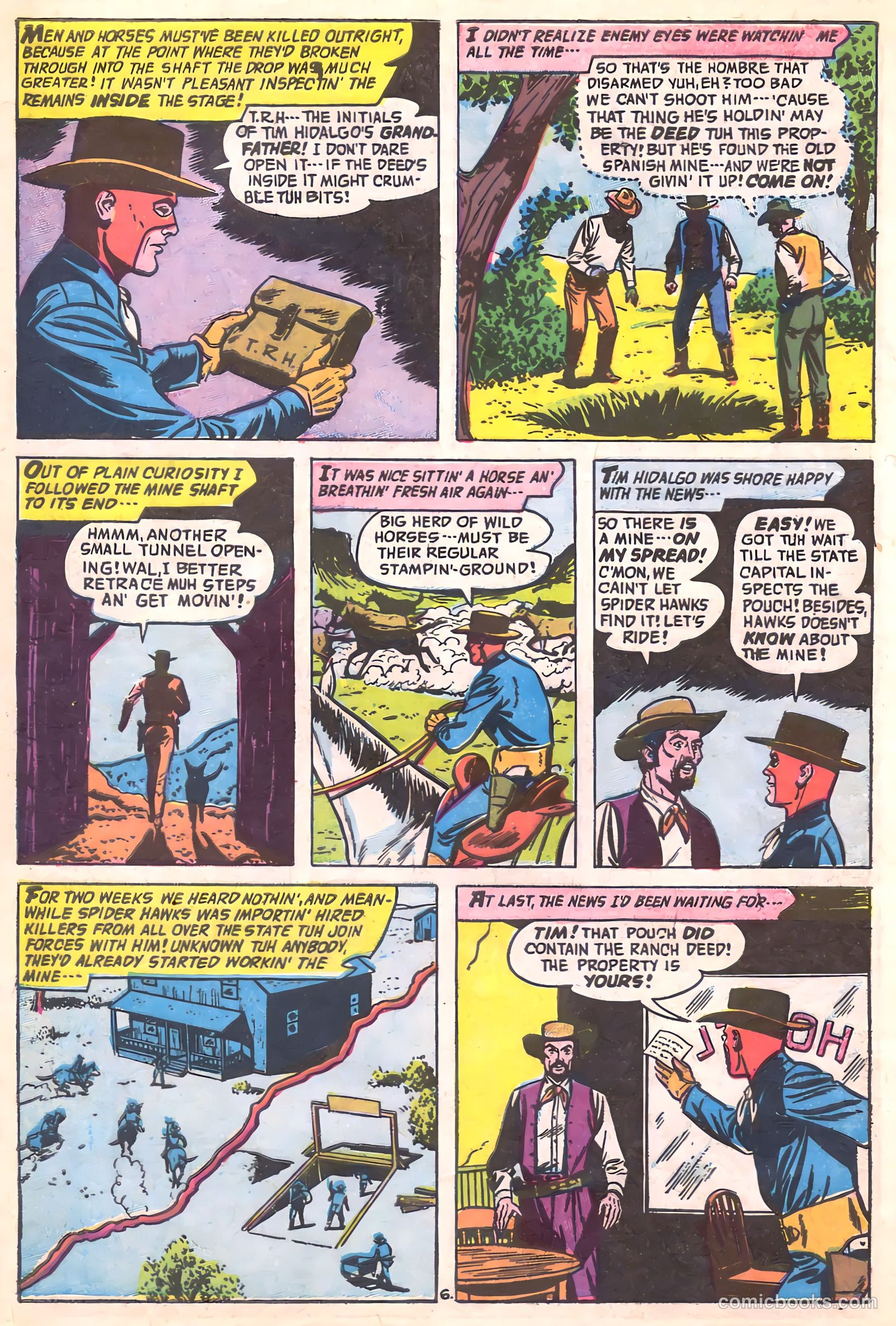 The Hooded Horseman #22 — page 8 of 36