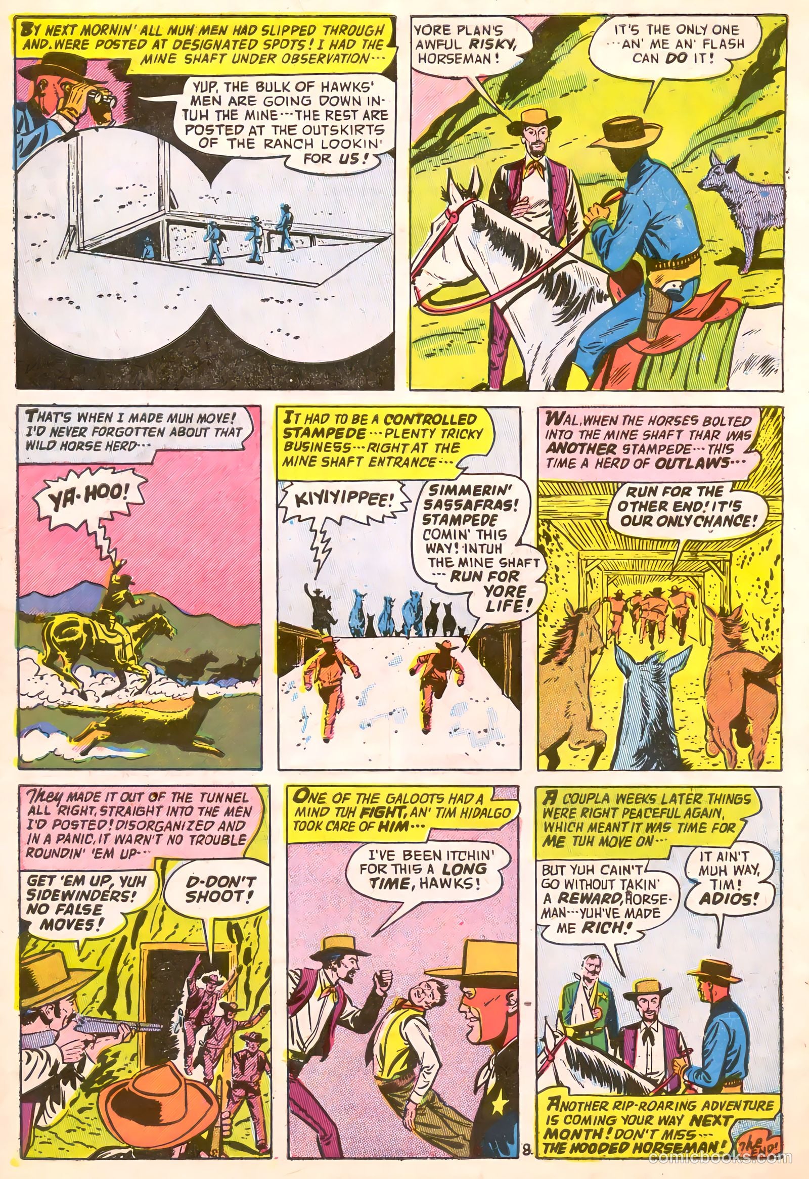 The Hooded Horseman #22 — page 10 of 36