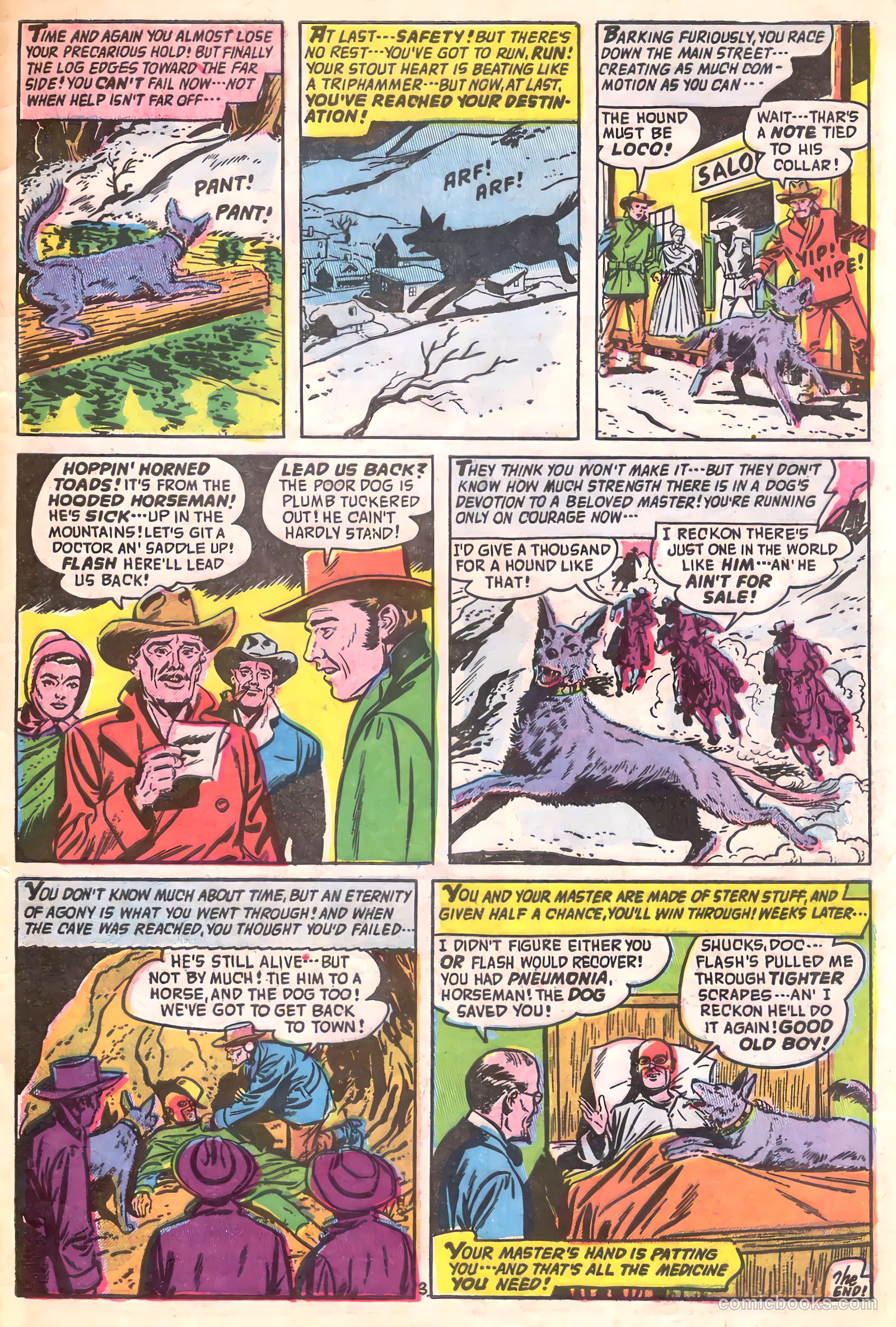 The Hooded Horseman #22 — page 33 of 36