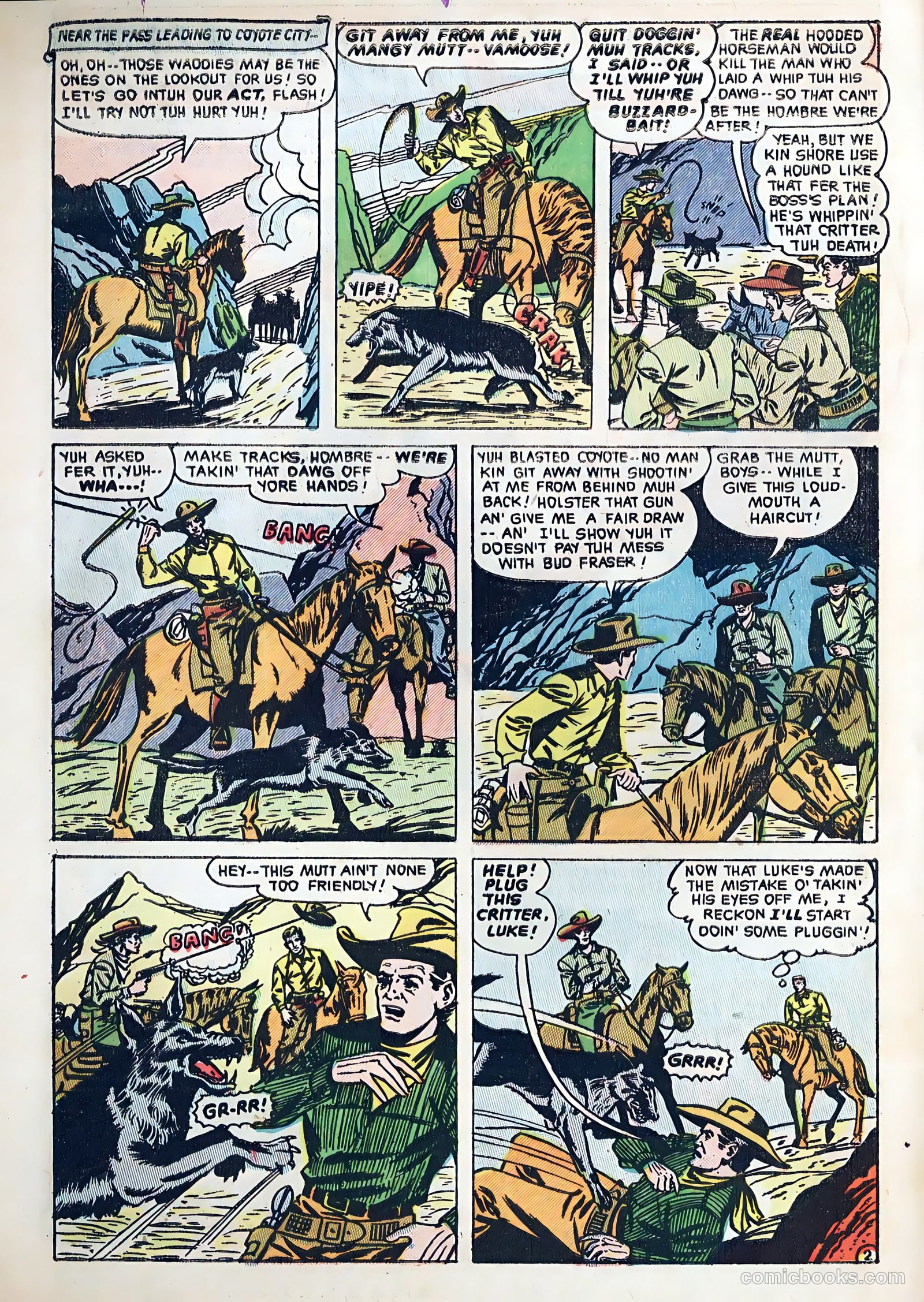 The Hooded Horseman #23 — page 4 of 36