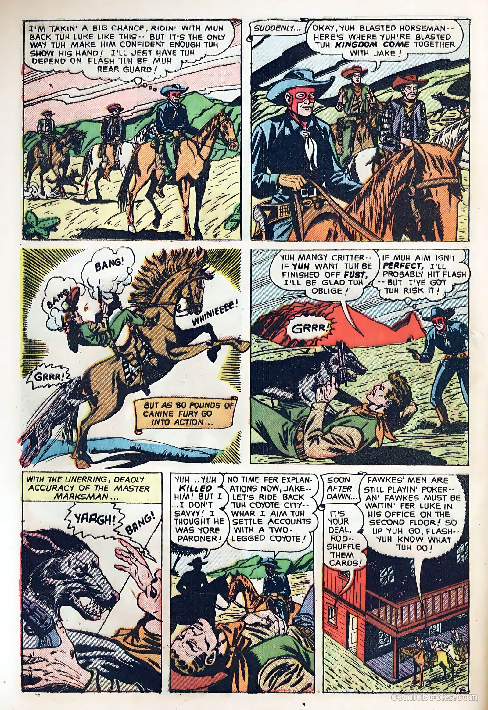 The Hooded Horseman #23 — page 10 of 36