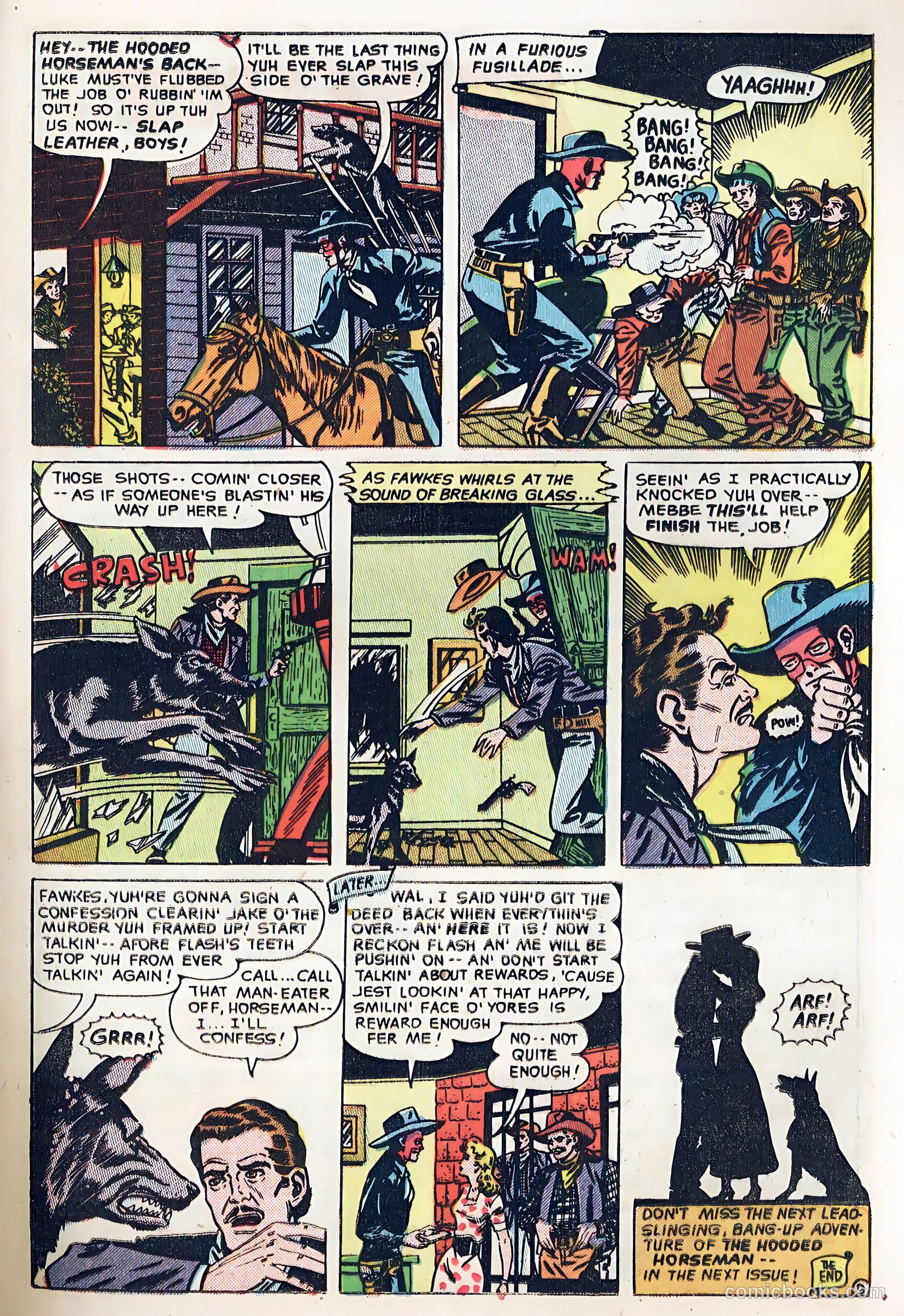The Hooded Horseman #23 — page 11 of 36