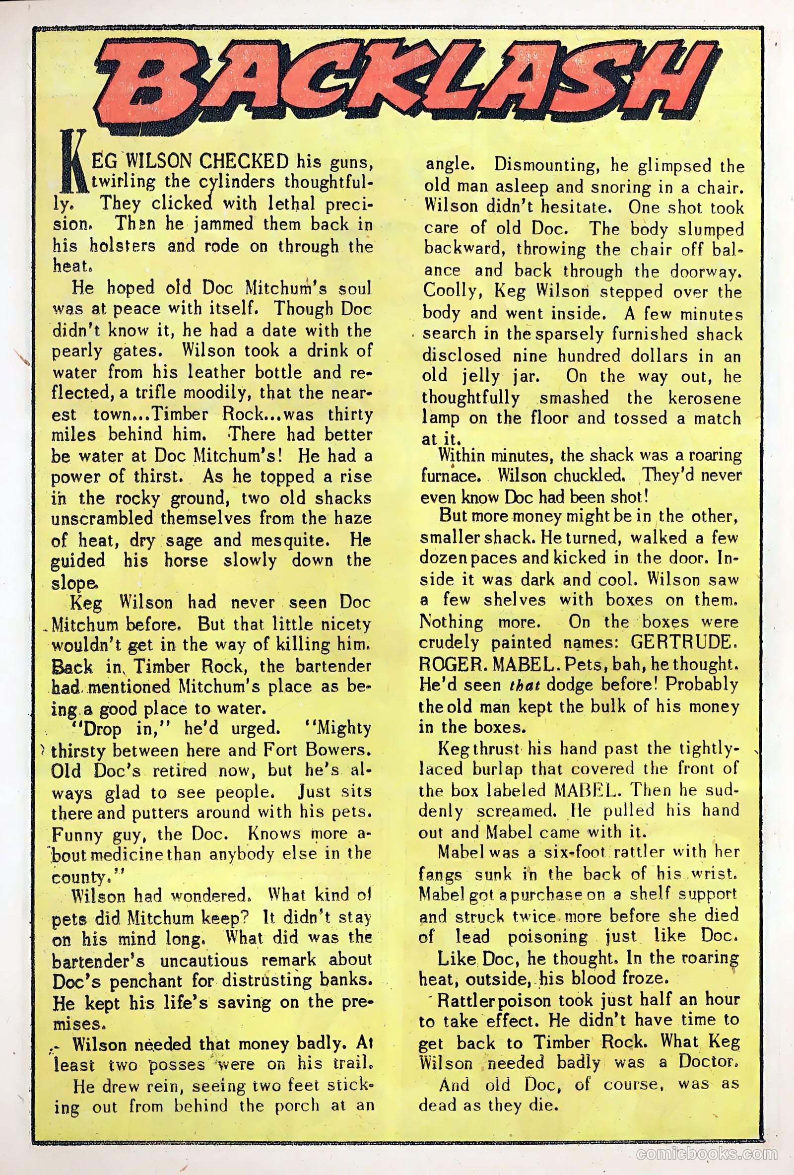 The Hooded Horseman #23 — page 24 of 36