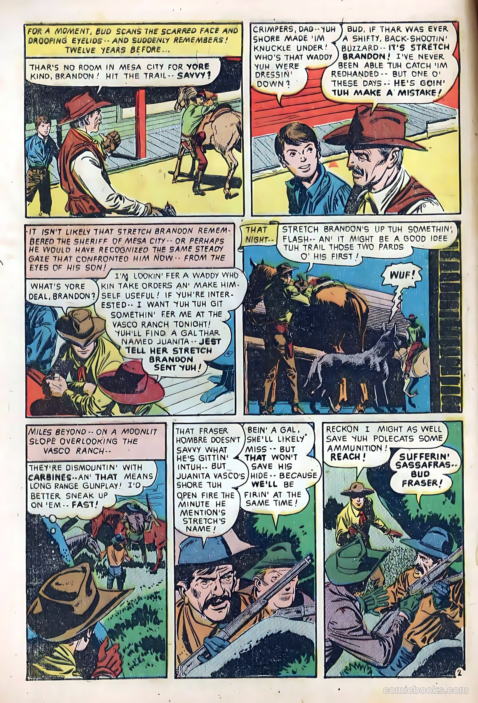 The Hooded Horseman #24 — page 4 of 36