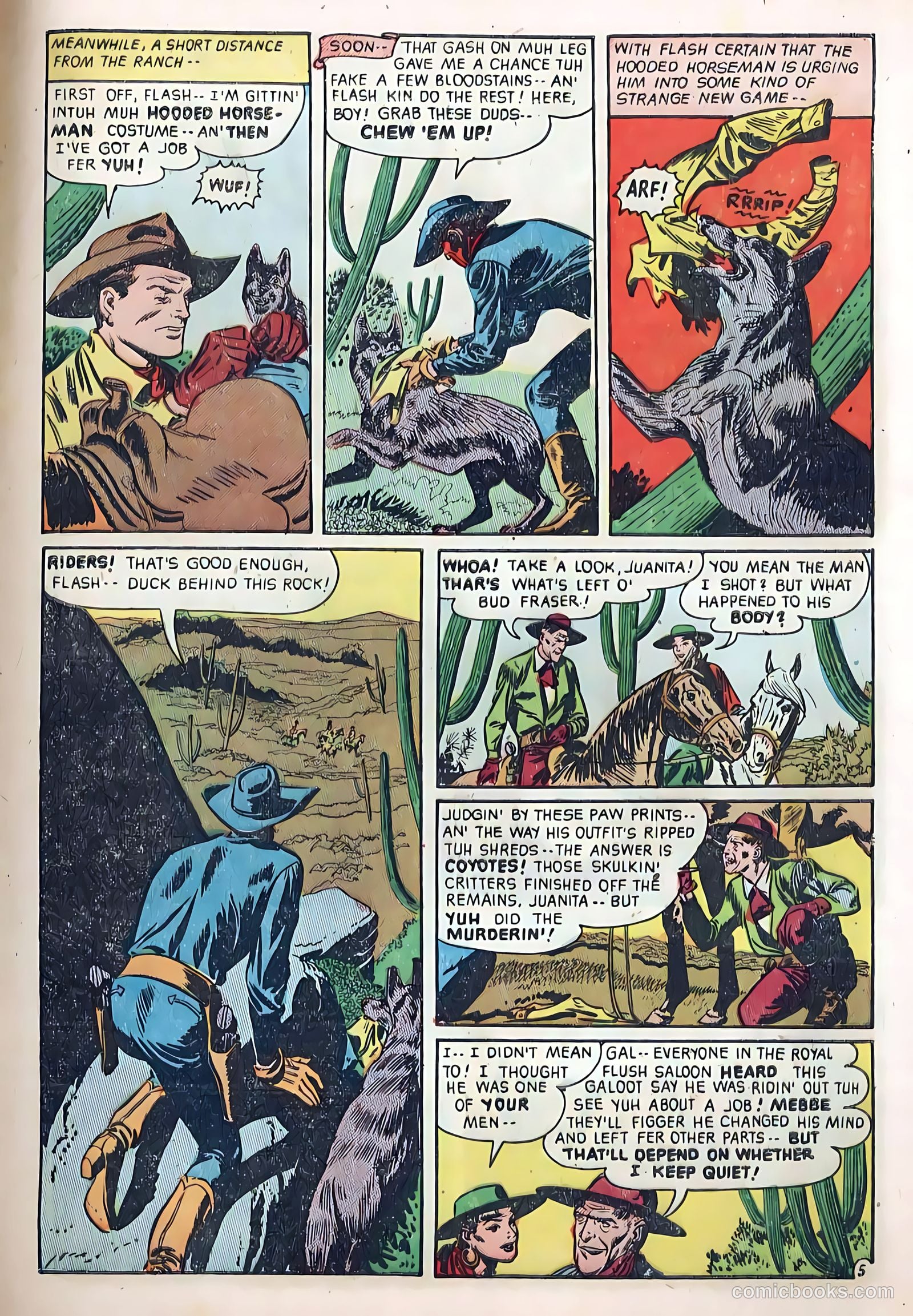 The Hooded Horseman #24 — page 7 of 36