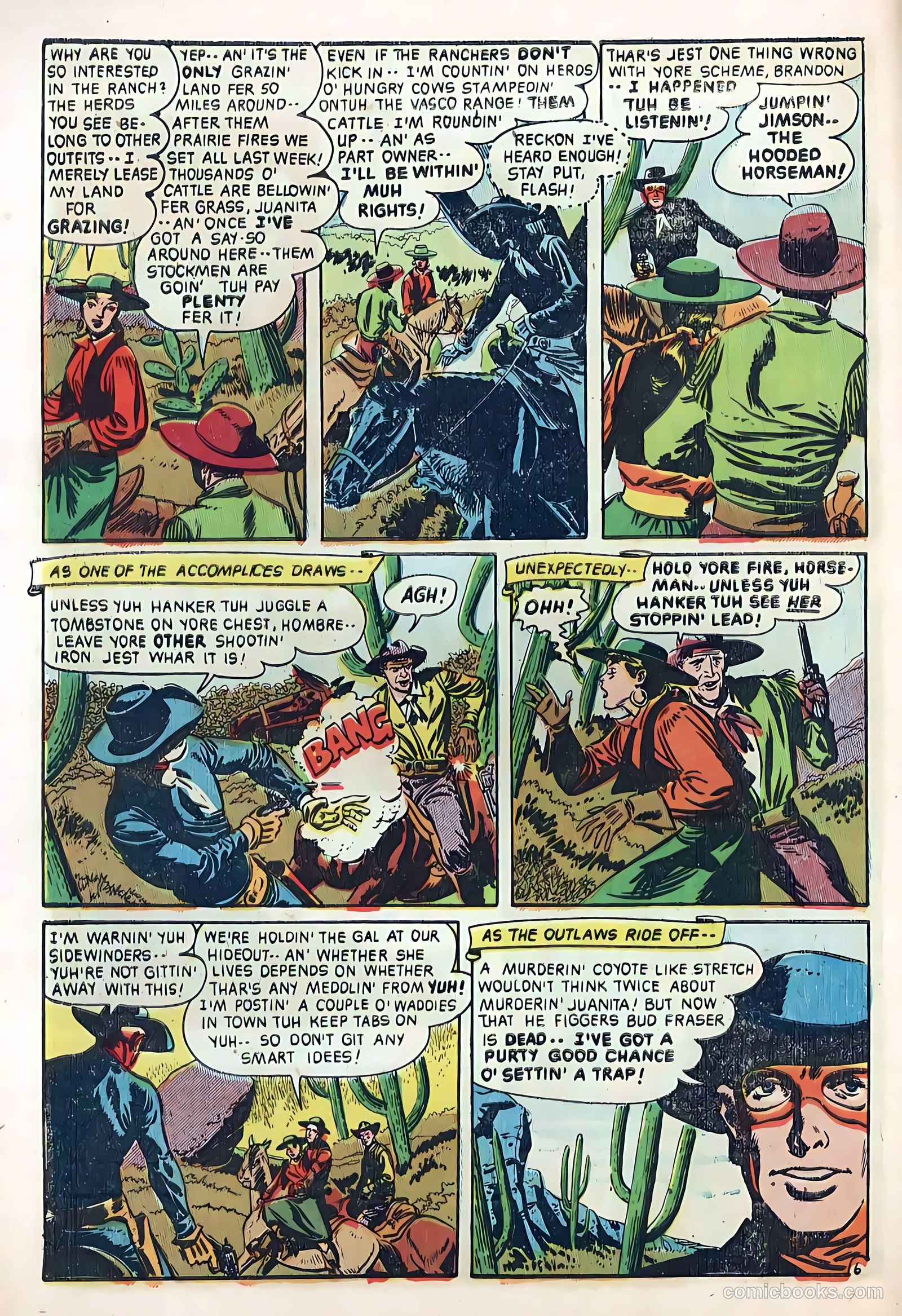 The Hooded Horseman #24 — page 8 of 36