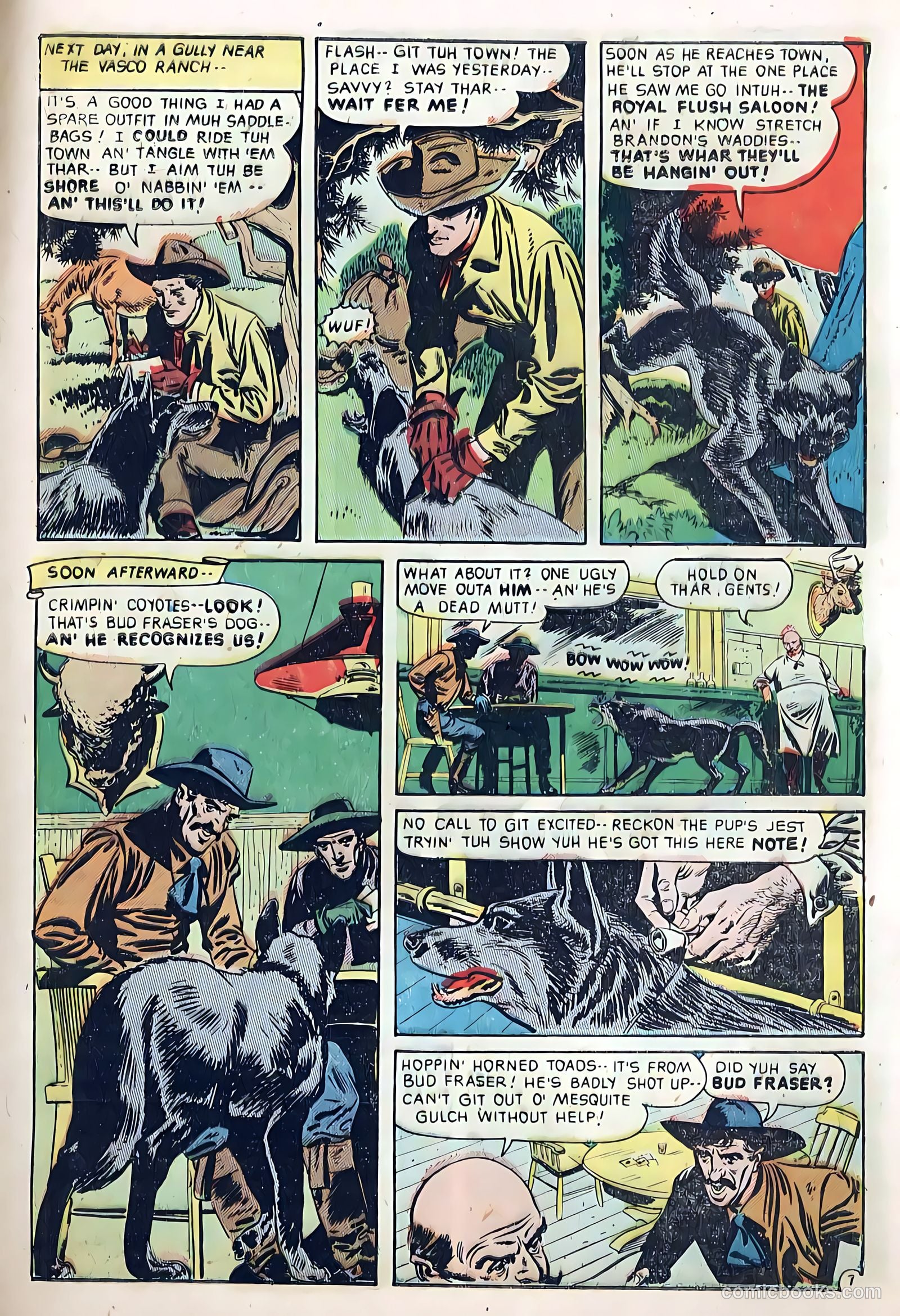 The Hooded Horseman #24 — page 9 of 36