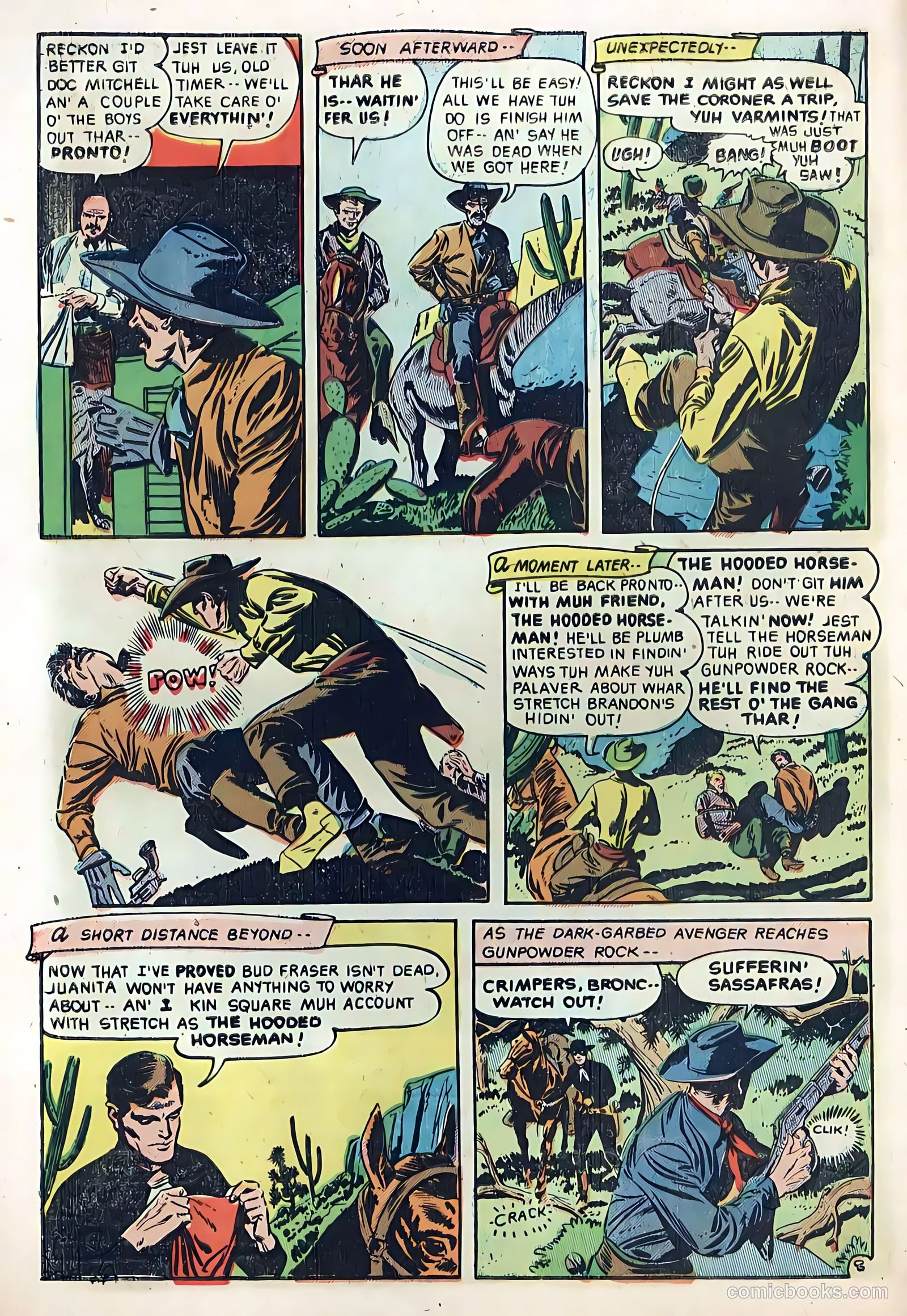 The Hooded Horseman #24 — page 10 of 36