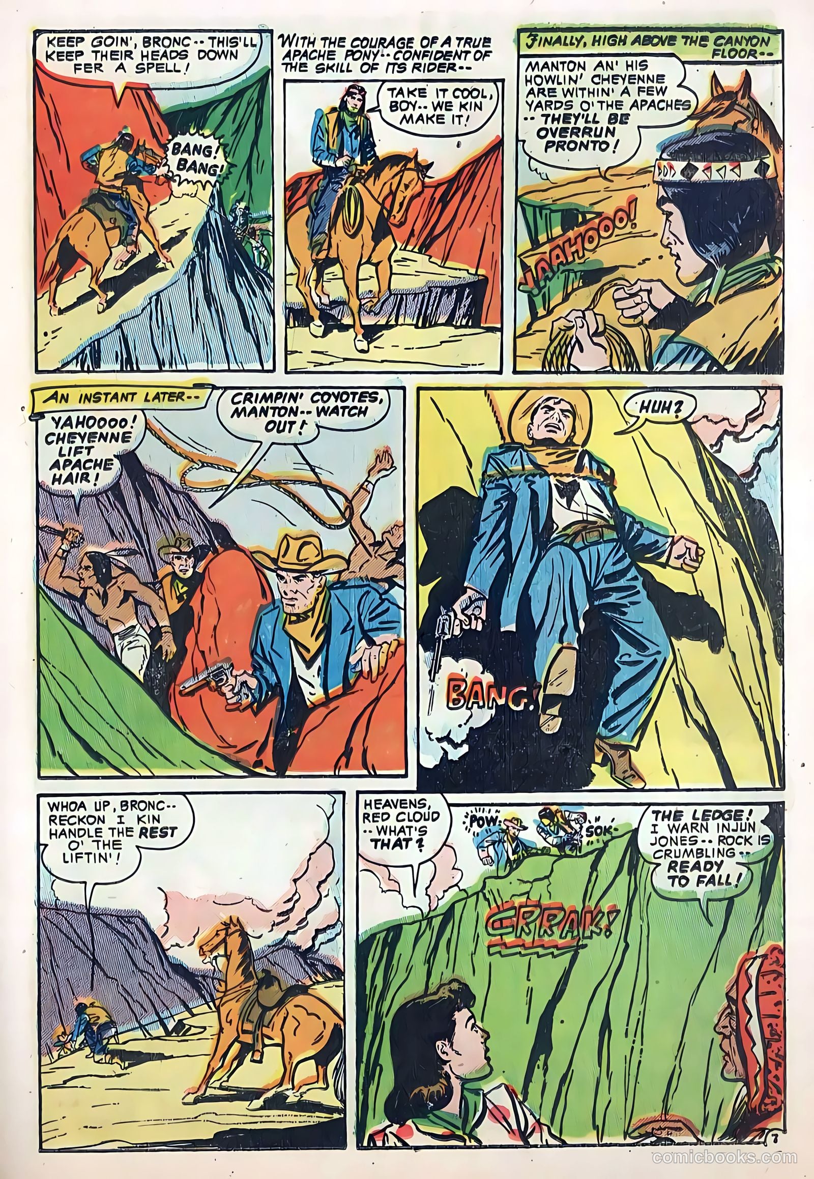 The Hooded Horseman #24 — page 21 of 36
