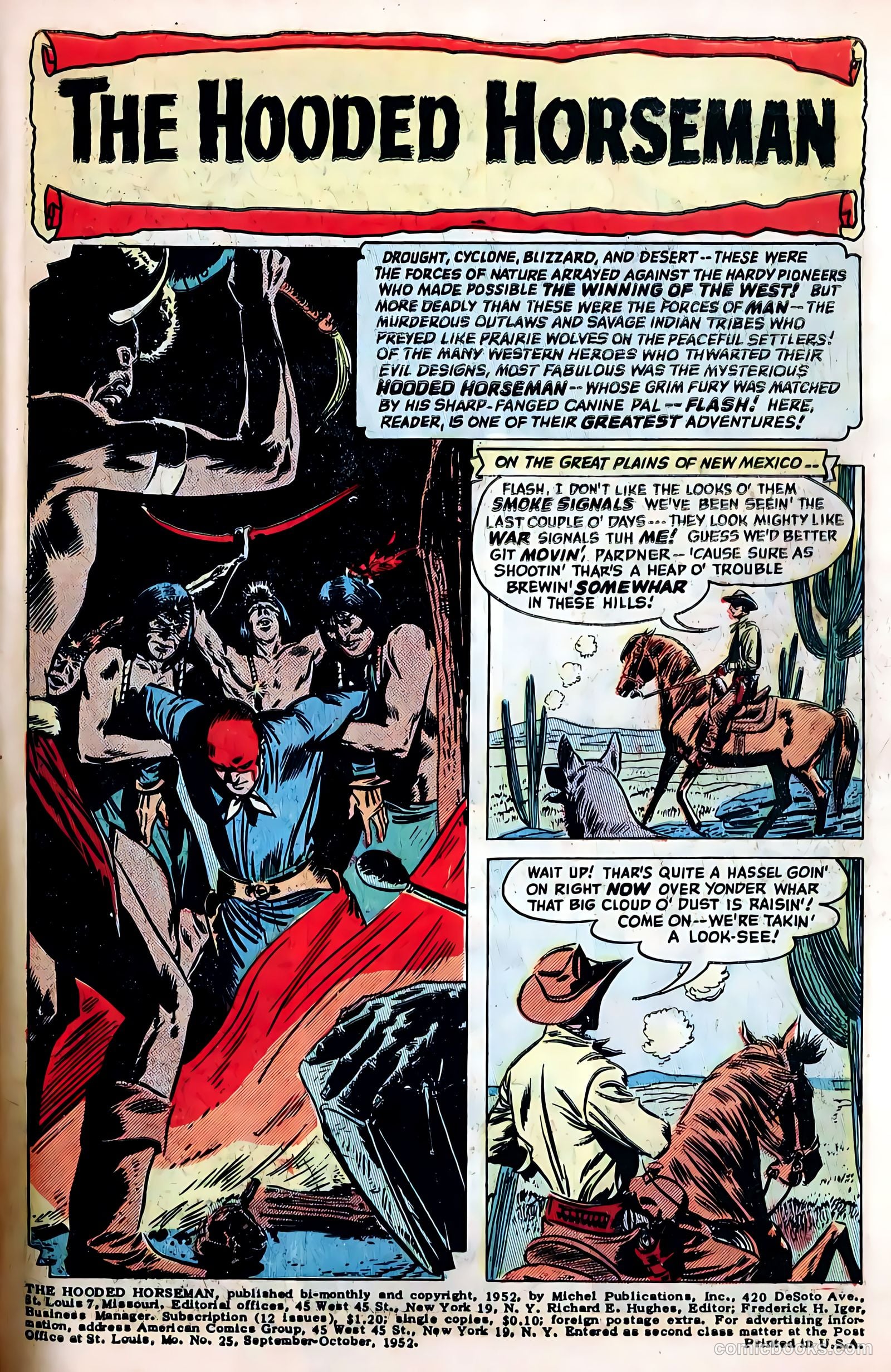 The Hooded Horseman #25 — page 3 of 36