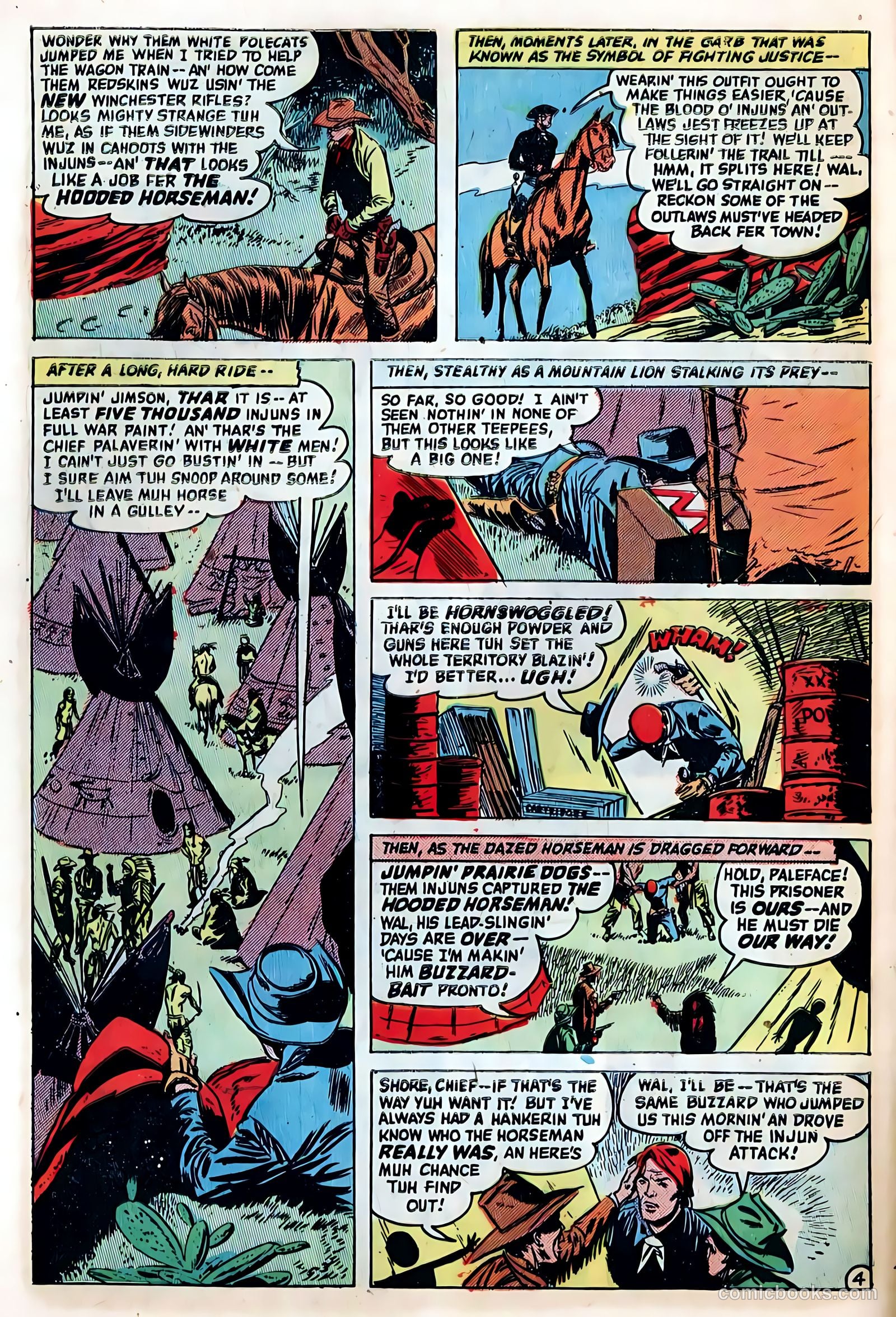 The Hooded Horseman #25 — page 6 of 36