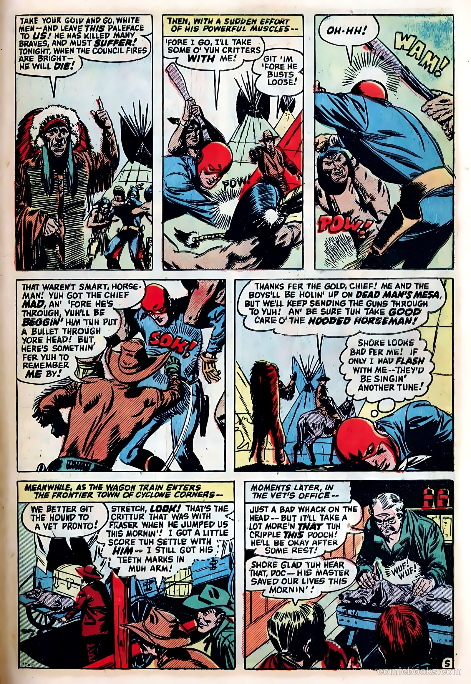 The Hooded Horseman #25 — page 7 of 36