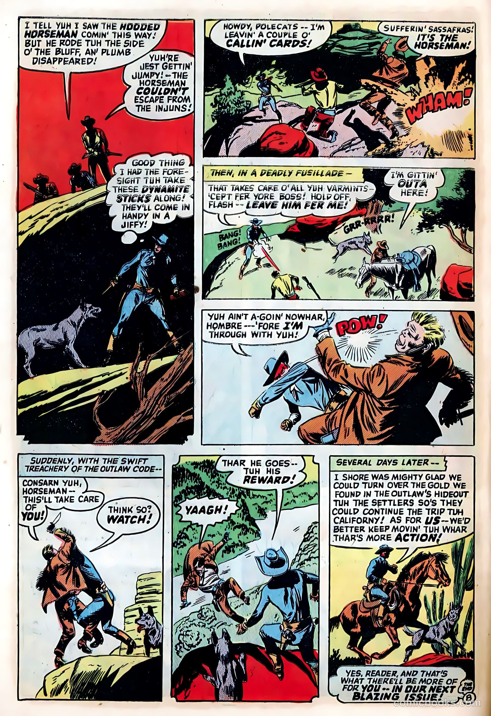 The Hooded Horseman #25 — page 10 of 36