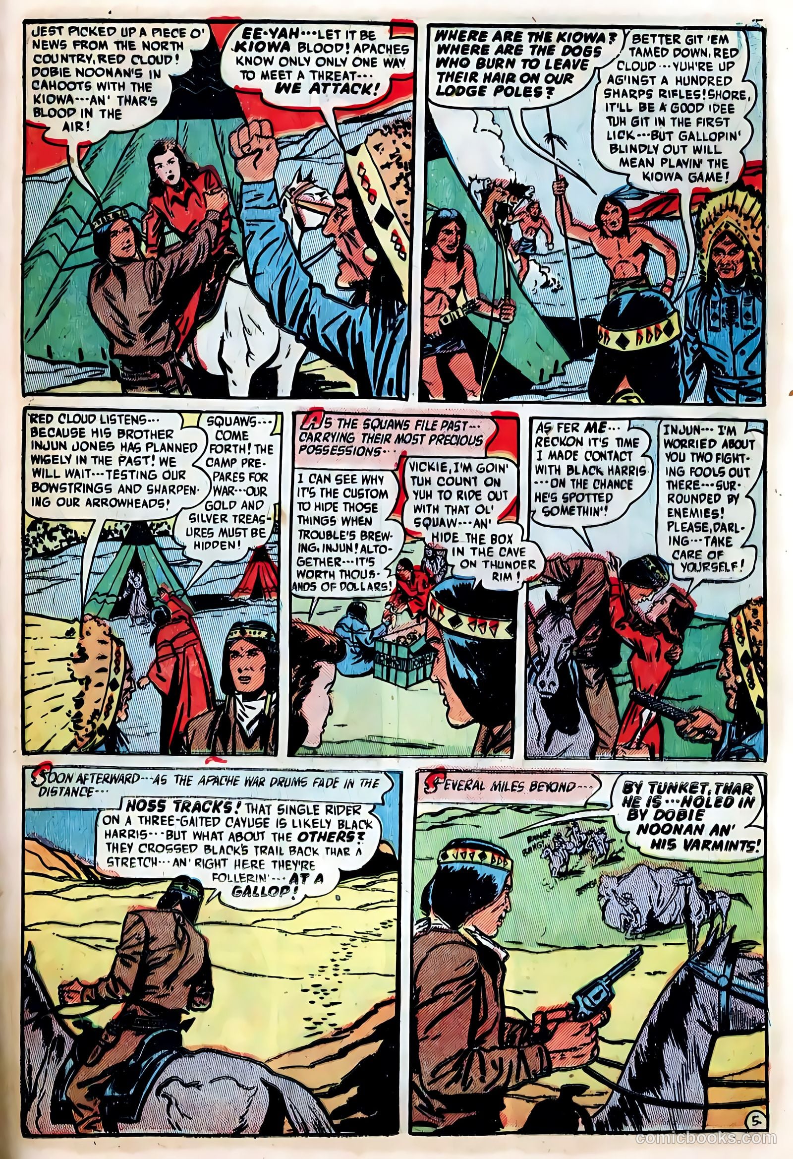 The Hooded Horseman #25 — page 17 of 36