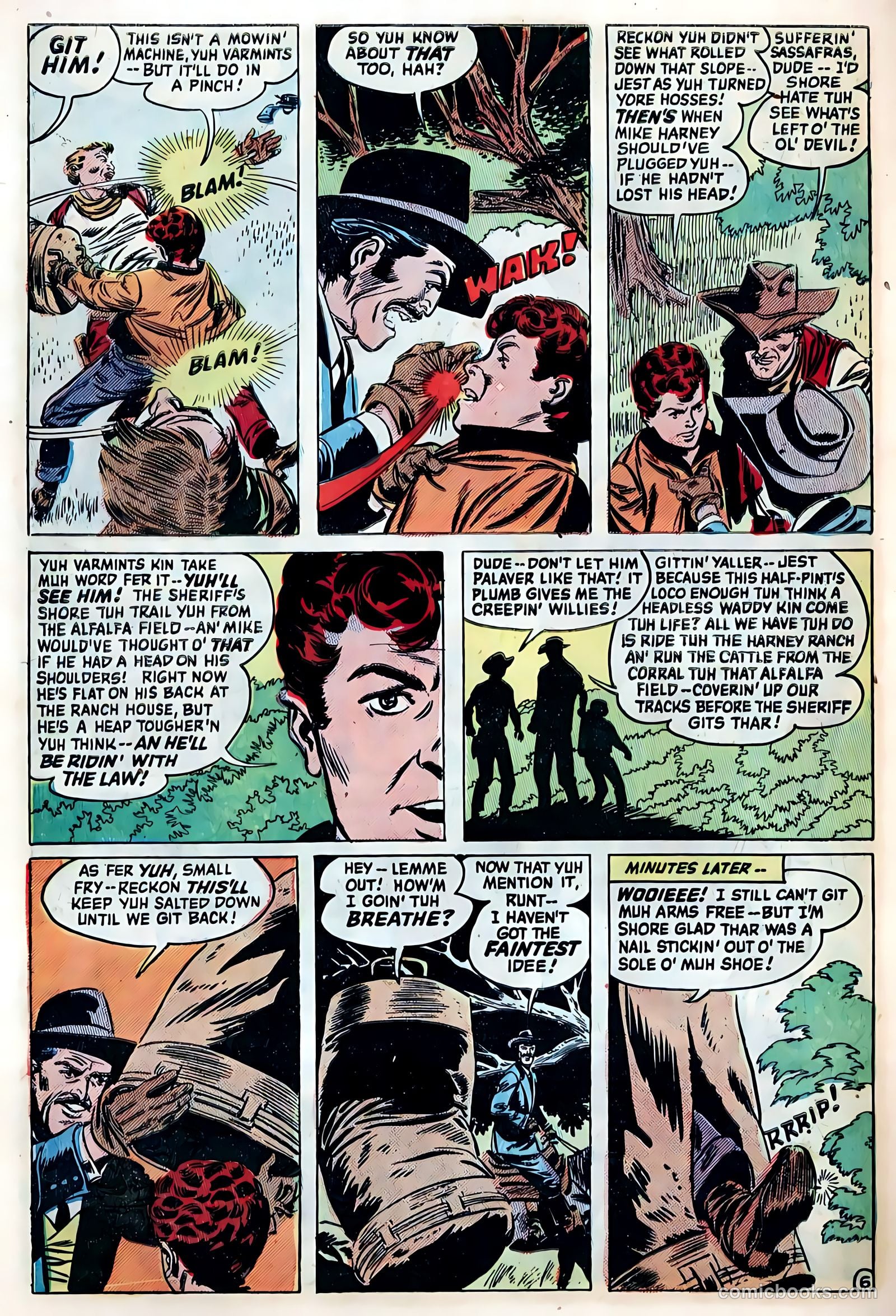 The Hooded Horseman #25 — page 30 of 36