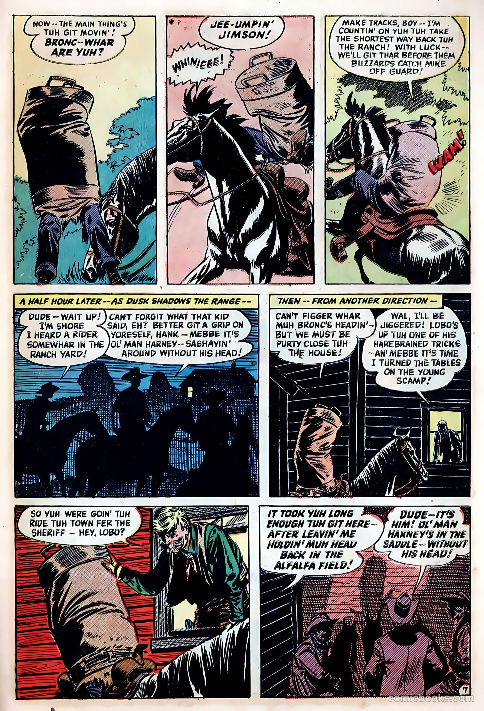 The Hooded Horseman #25 — page 31 of 36