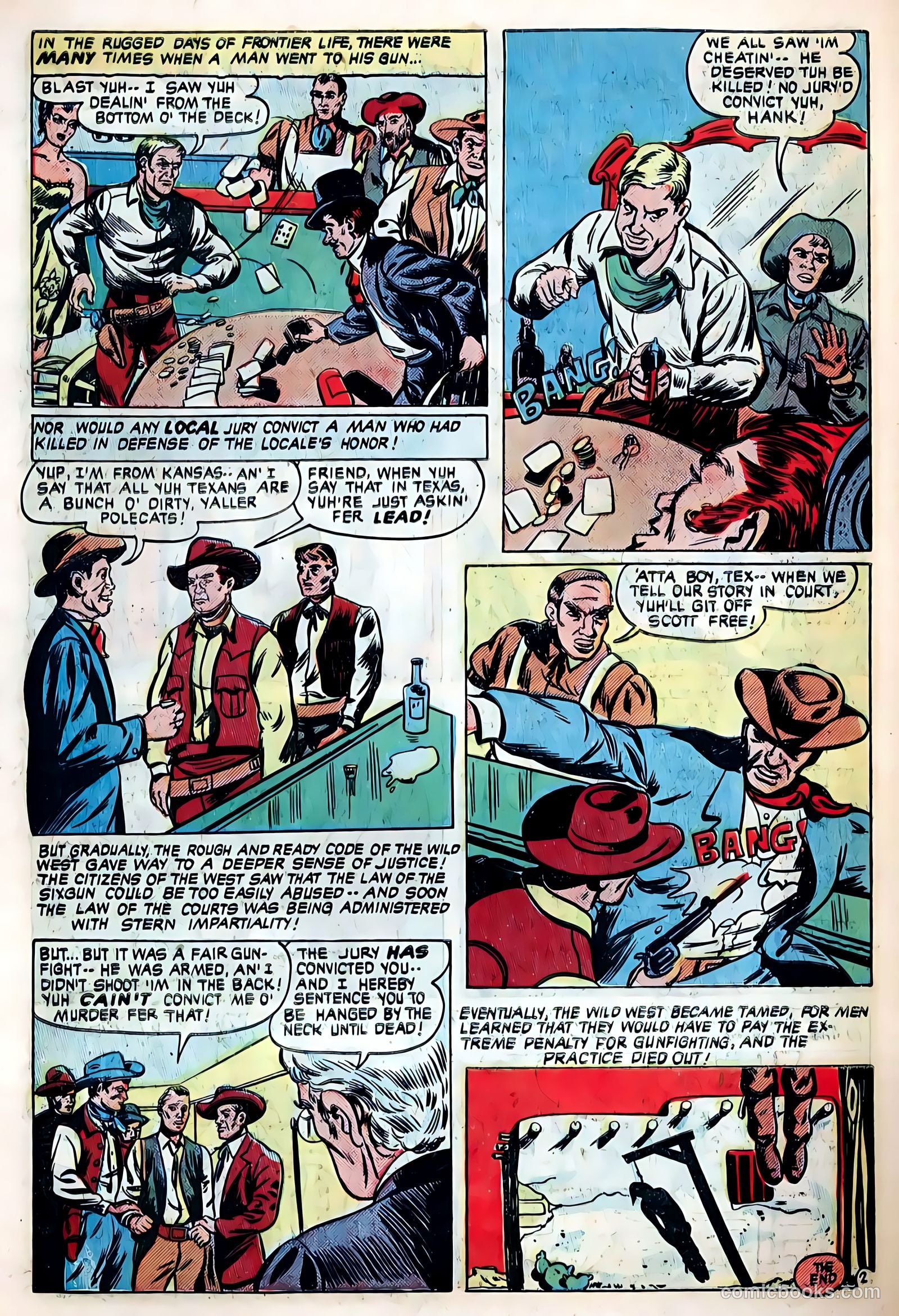 The Hooded Horseman #25 — page 34 of 36