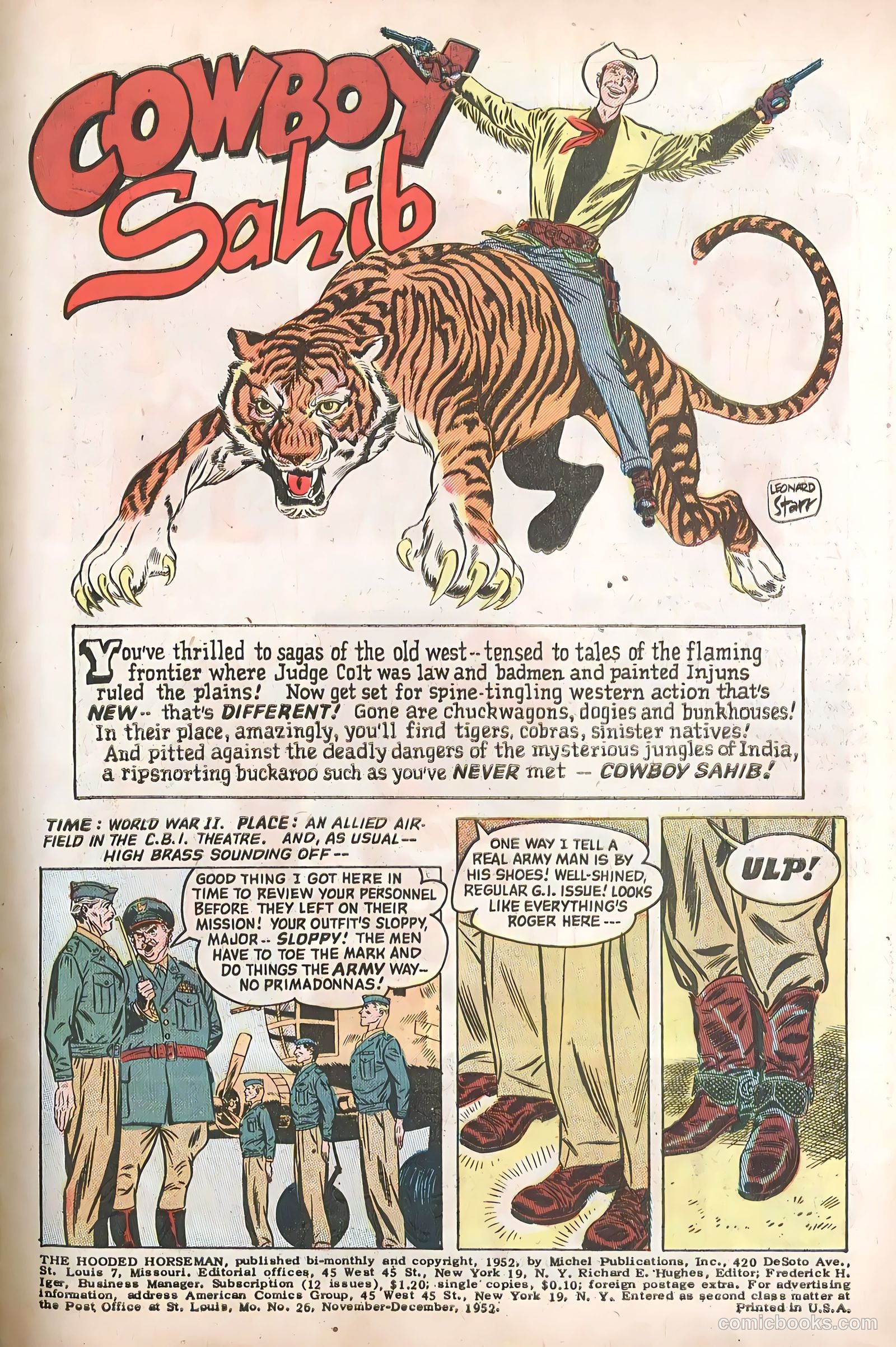 The Hooded Horseman #26 — page 3 of 36