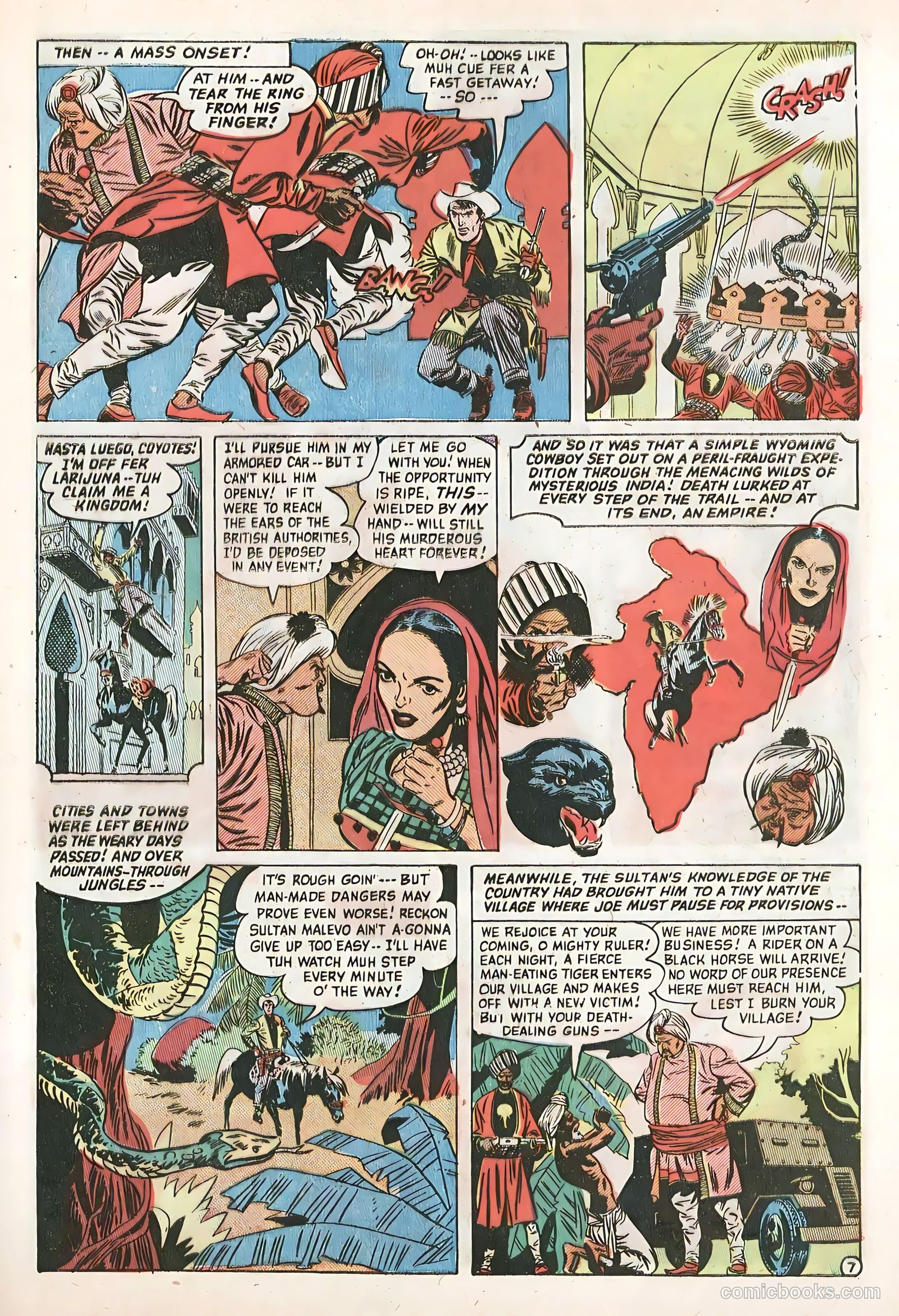 The Hooded Horseman #26 — page 9 of 36