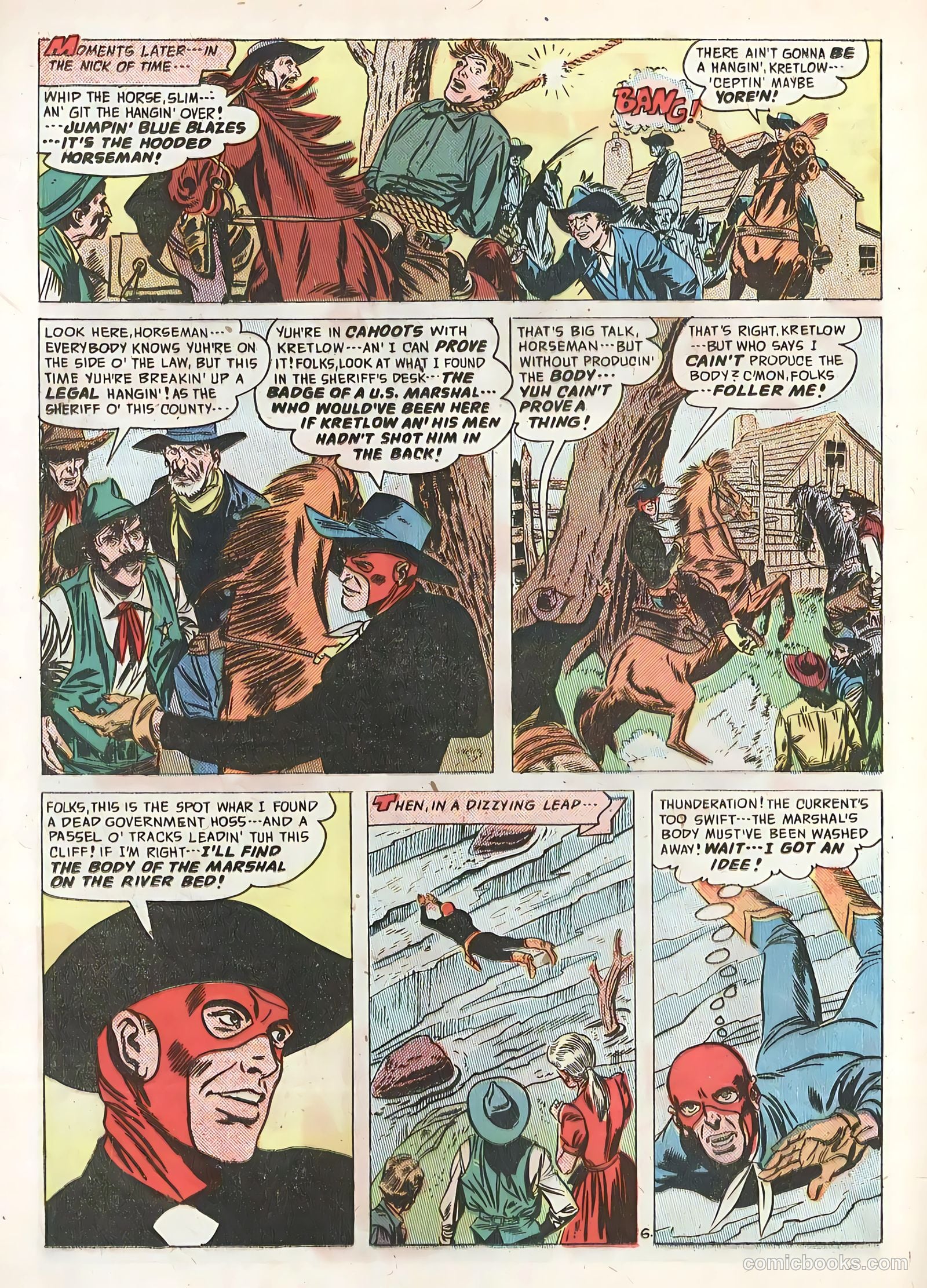 The Hooded Horseman #26 — page 20 of 36