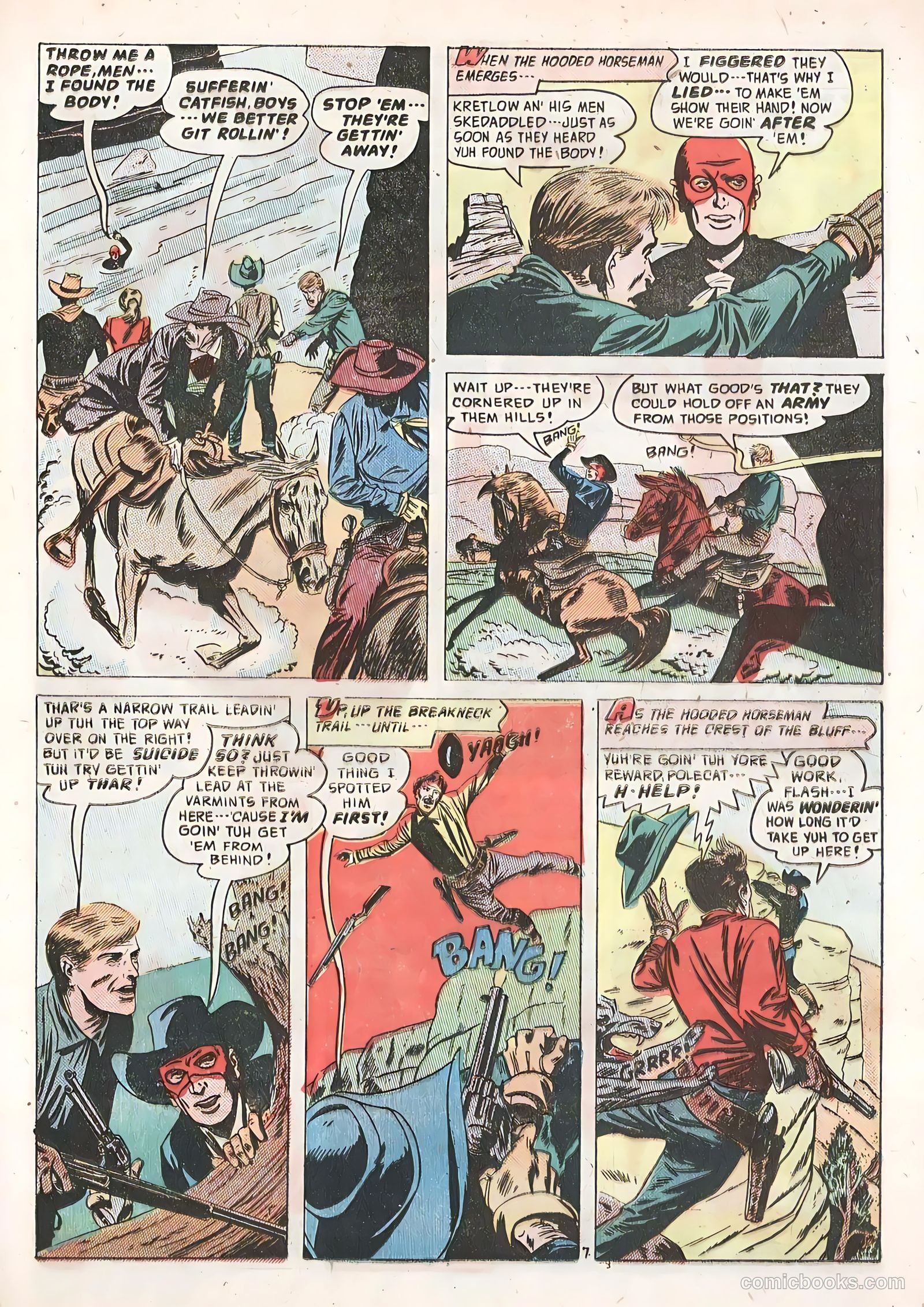 The Hooded Horseman #26 — page 21 of 36