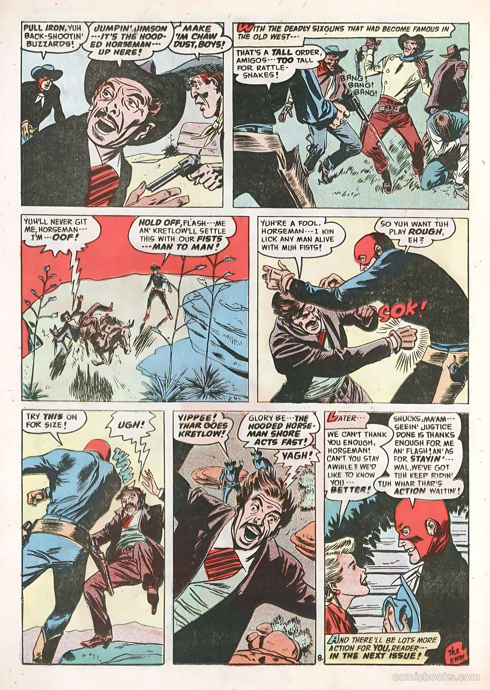 The Hooded Horseman #26 — page 22 of 36