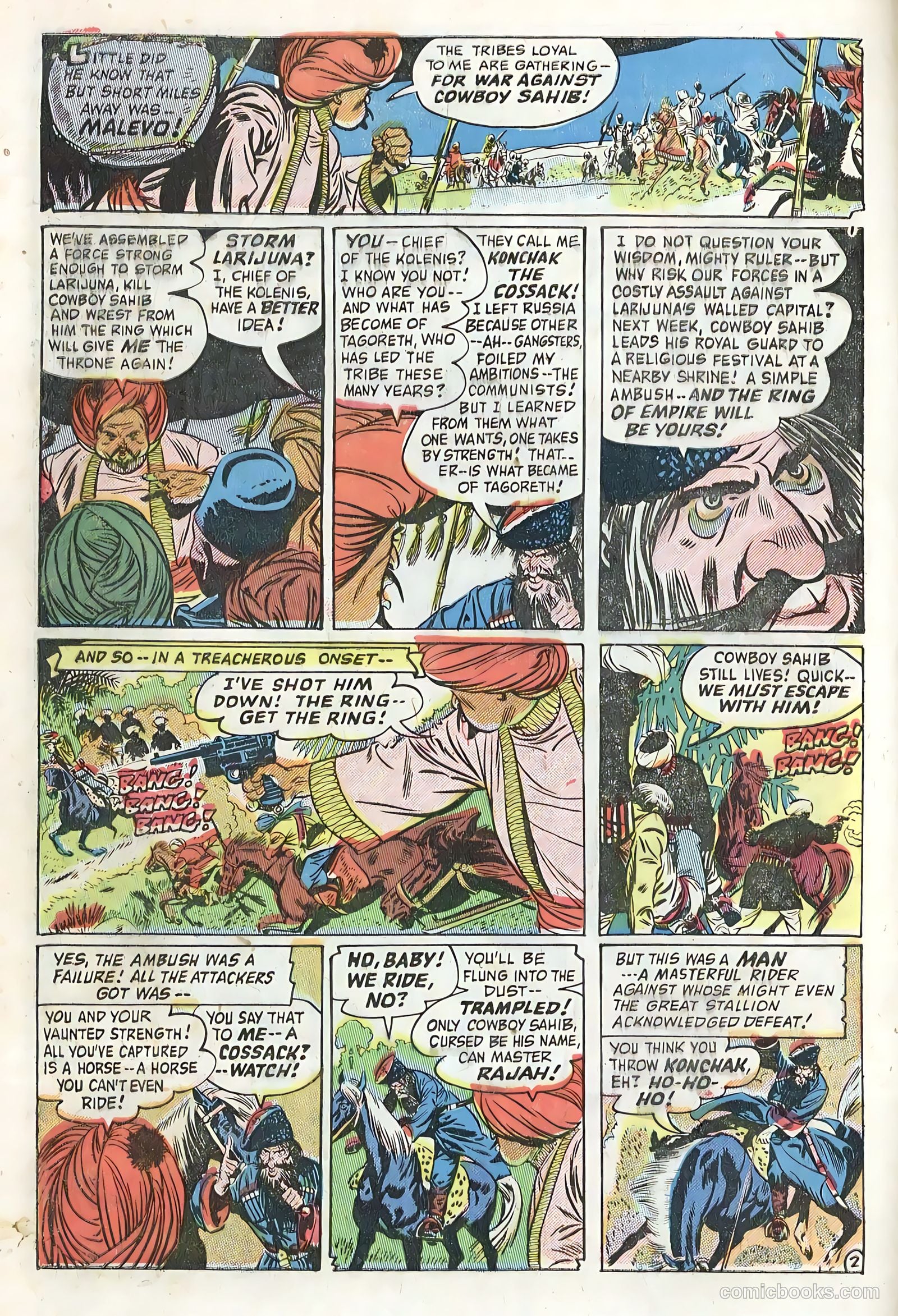 The Hooded Horseman #27 — page 4 of 36