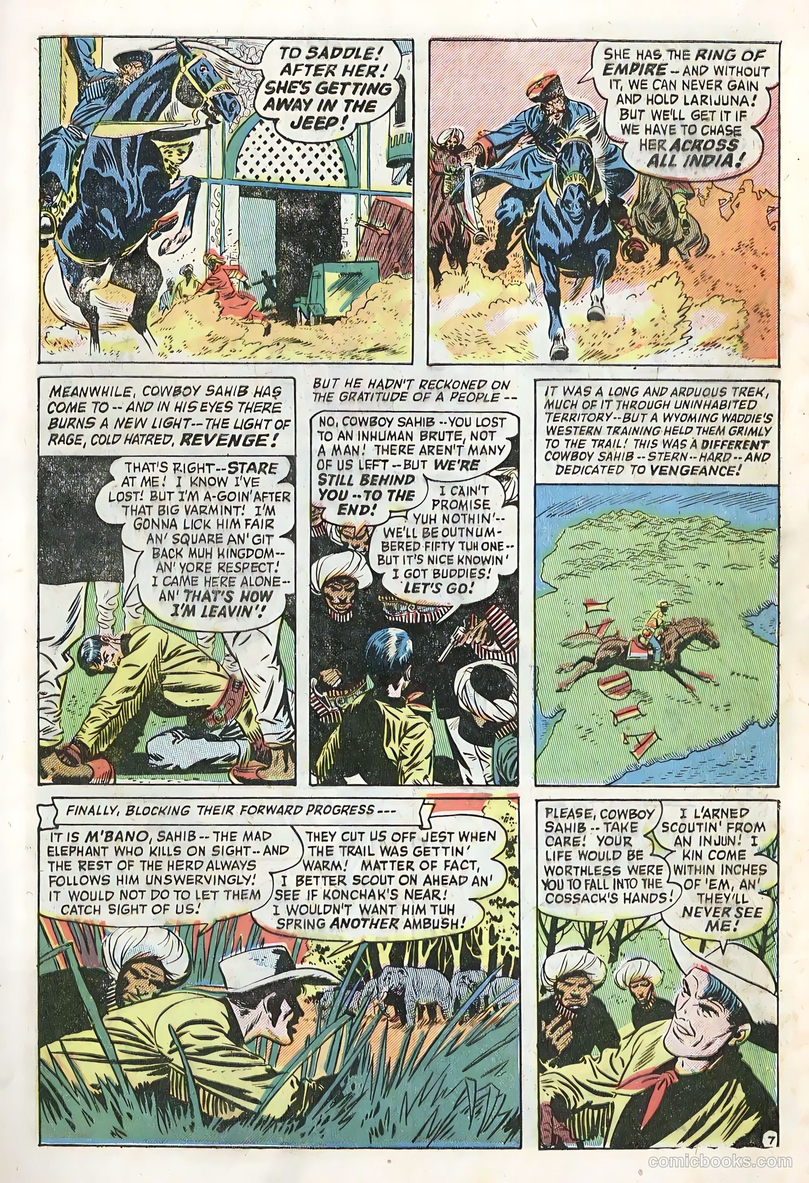 The Hooded Horseman #27 — page 9 of 36
