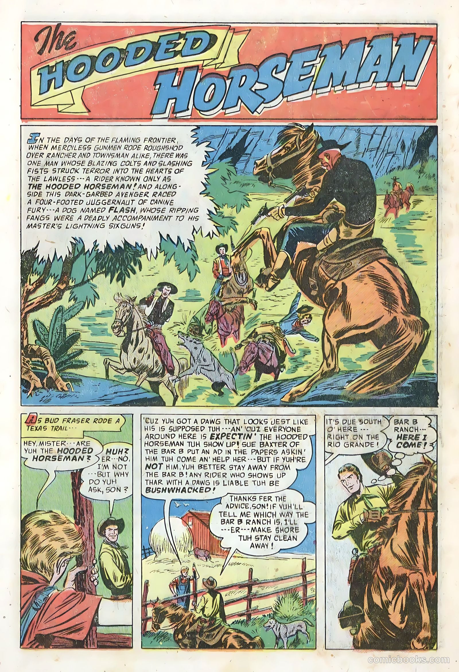 The Hooded Horseman #27 — page 17 of 36