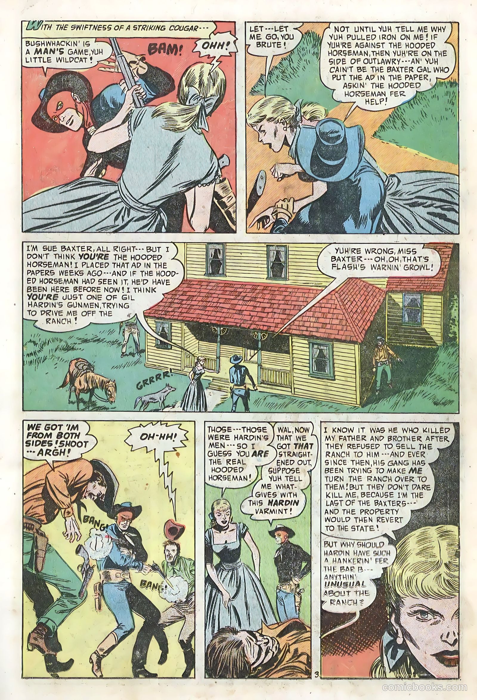 The Hooded Horseman #27 — page 19 of 36