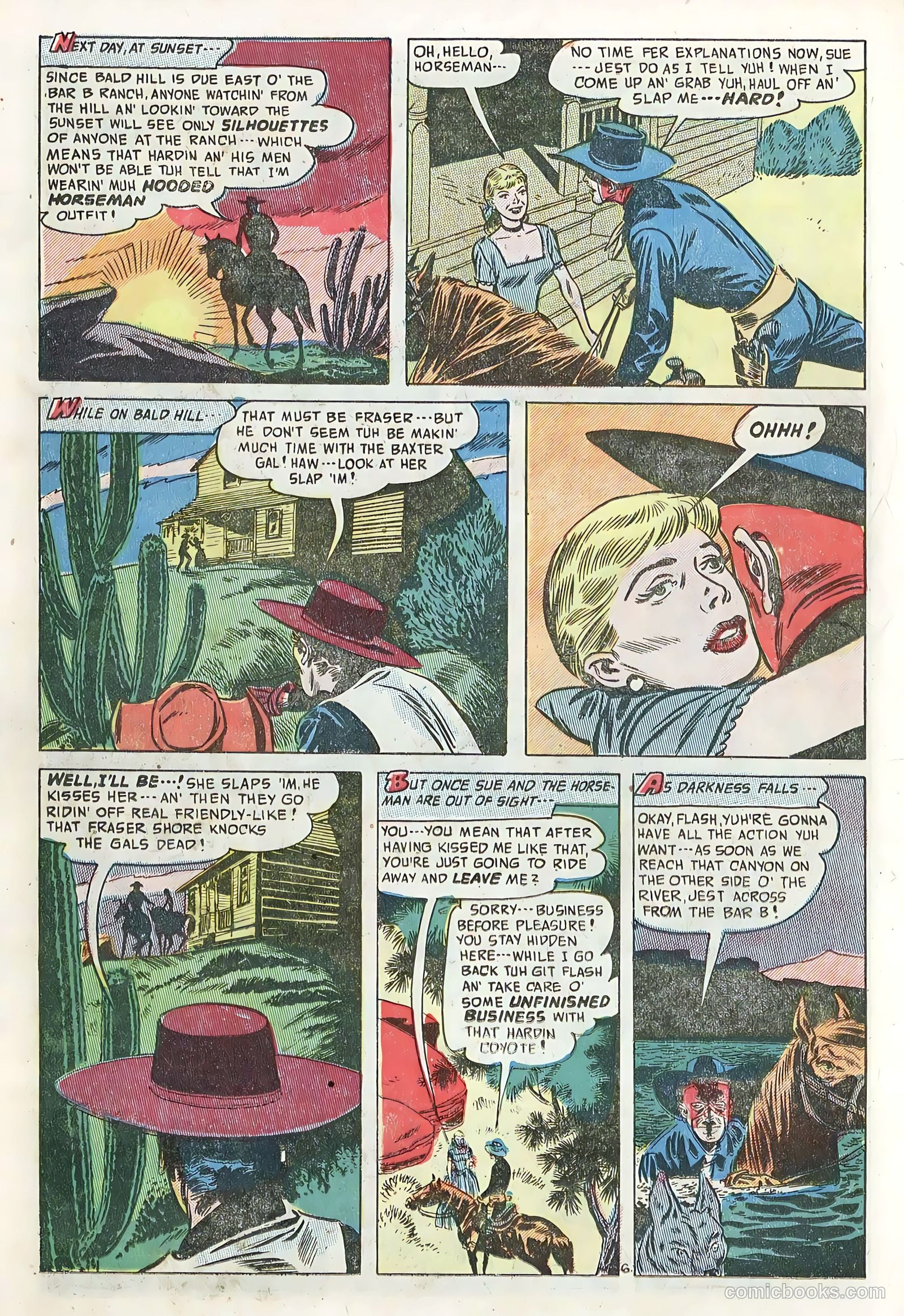 The Hooded Horseman #27 — page 22 of 36