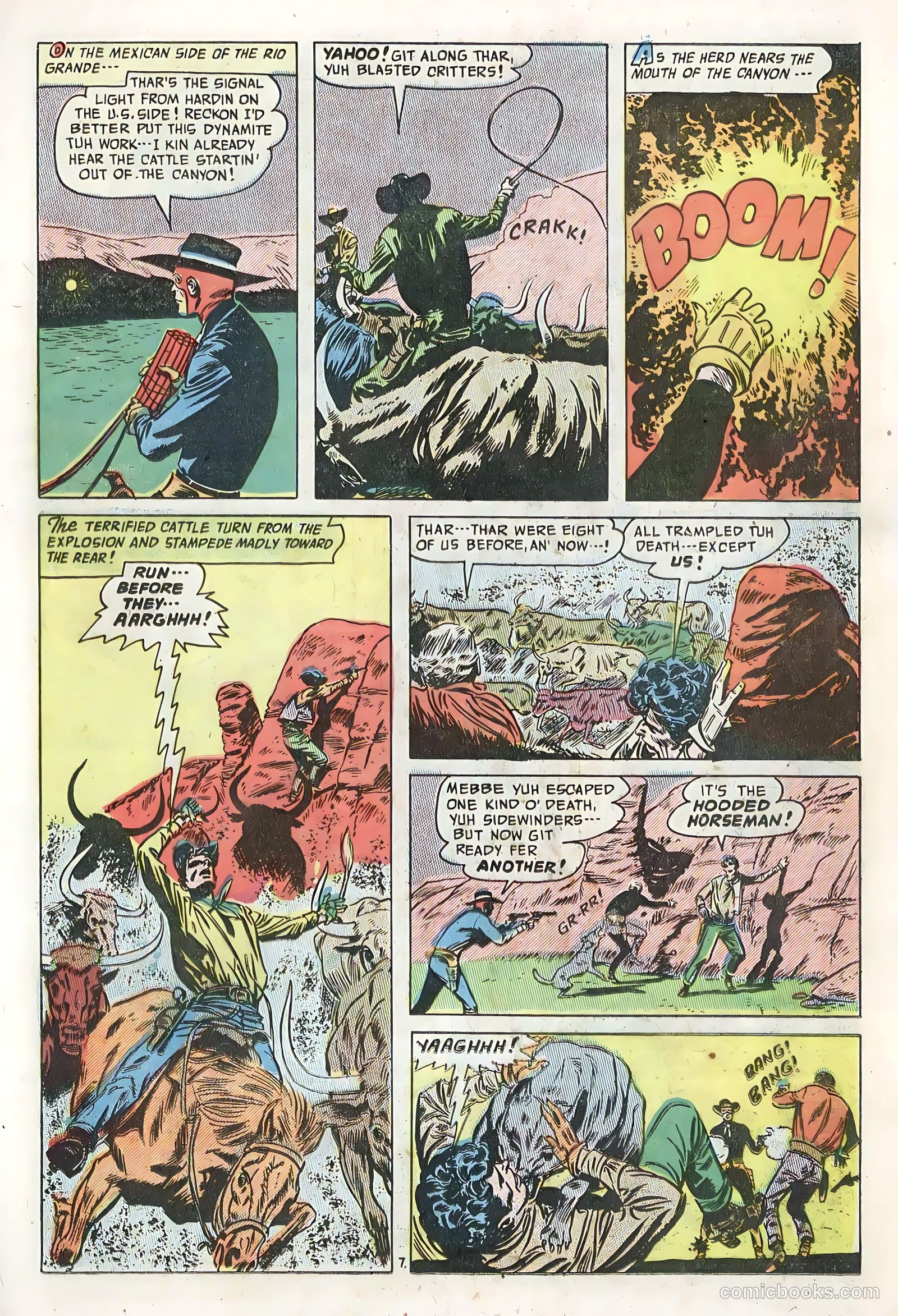 The Hooded Horseman #27 — page 23 of 36