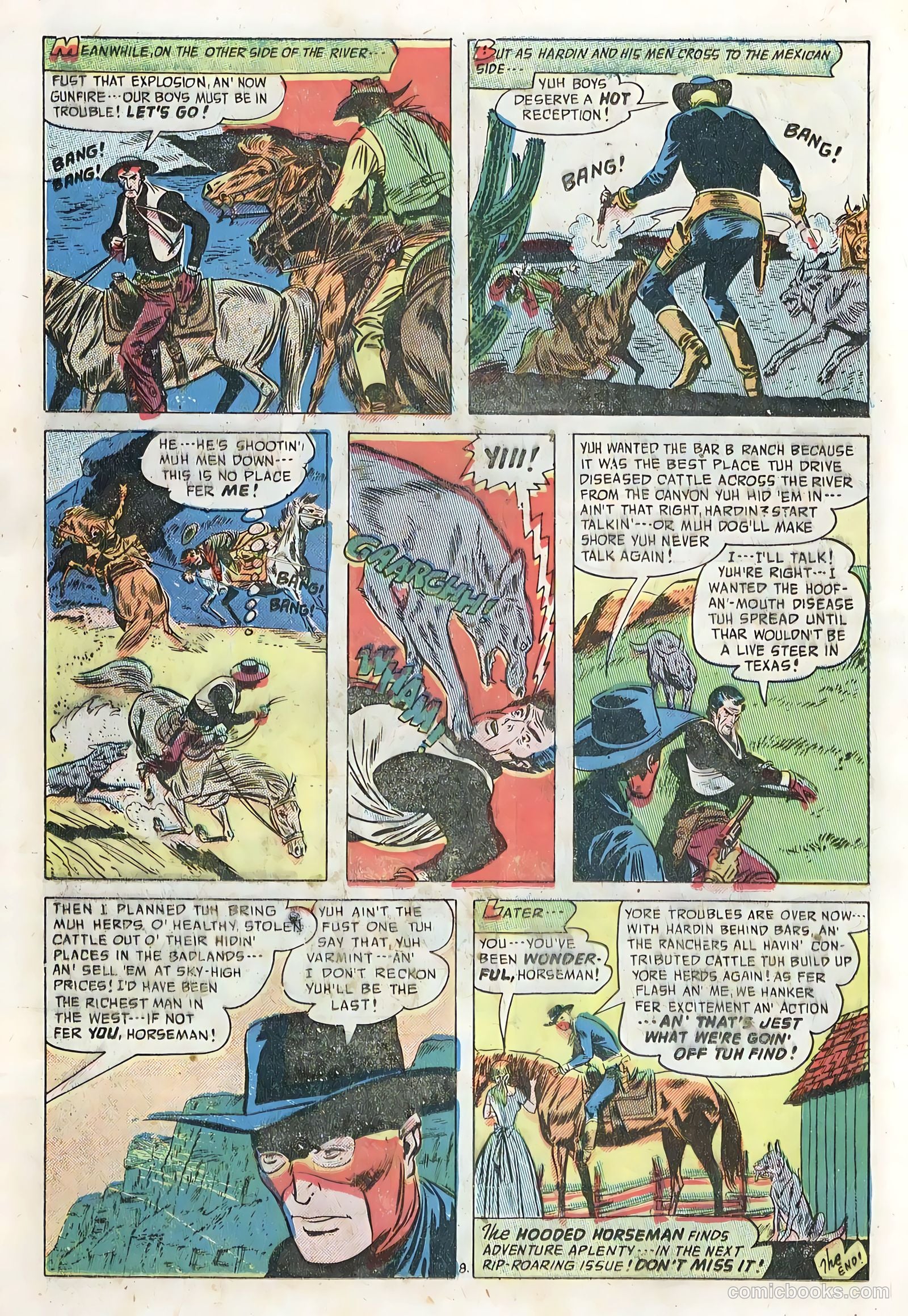 The Hooded Horseman #27 — page 24 of 36
