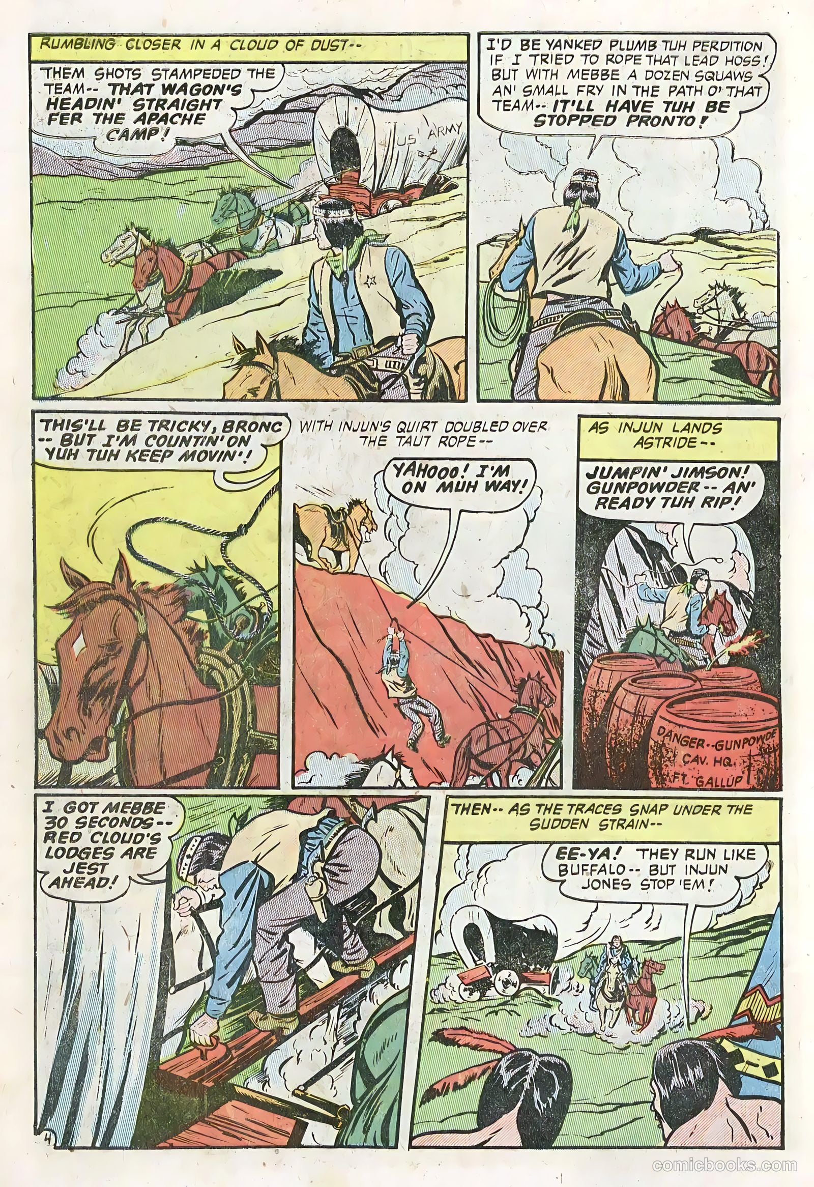 The Hooded Horseman #27 — page 30 of 36