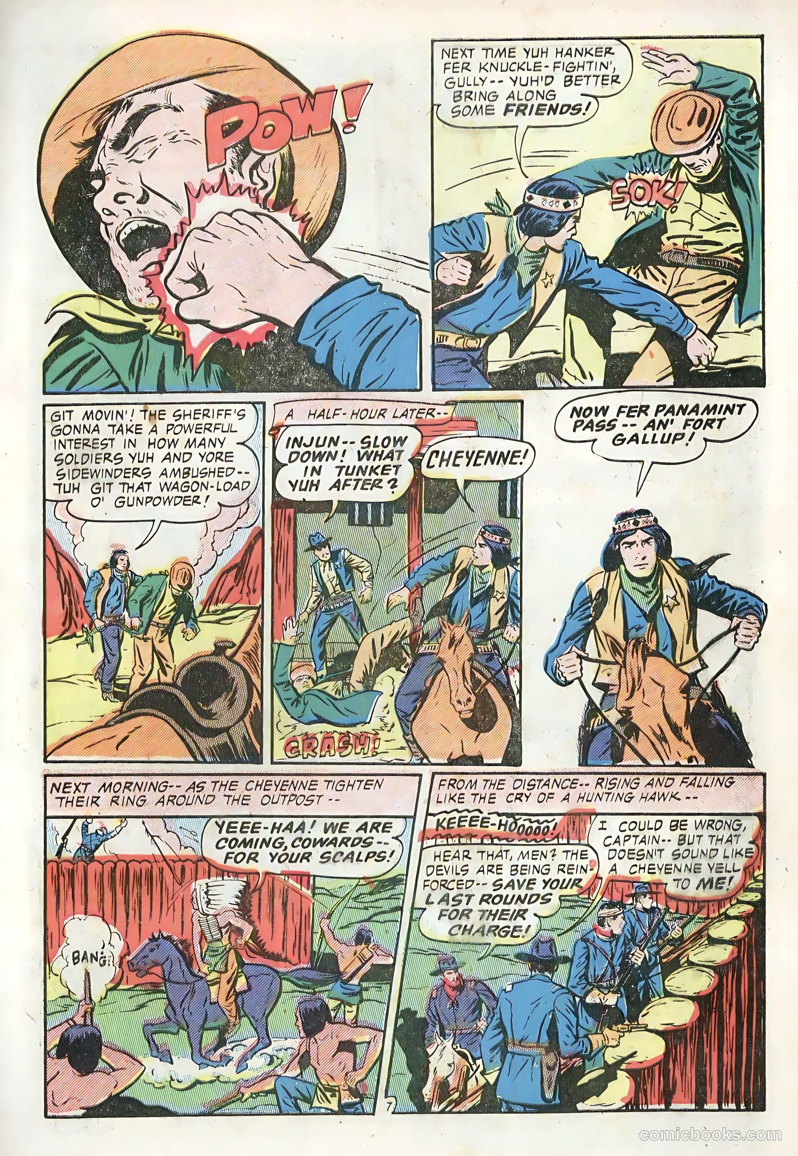 The Hooded Horseman #27 — page 33 of 36