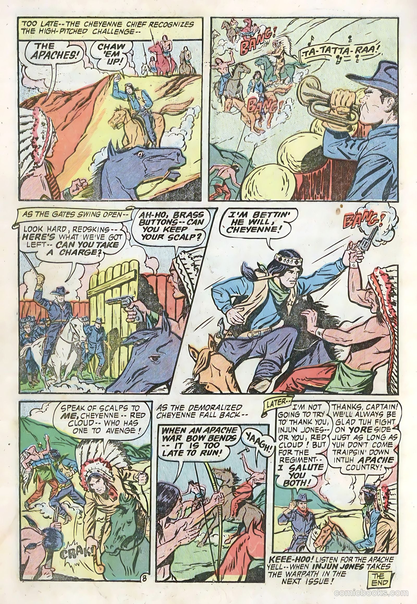 The Hooded Horseman #27 — page 34 of 36