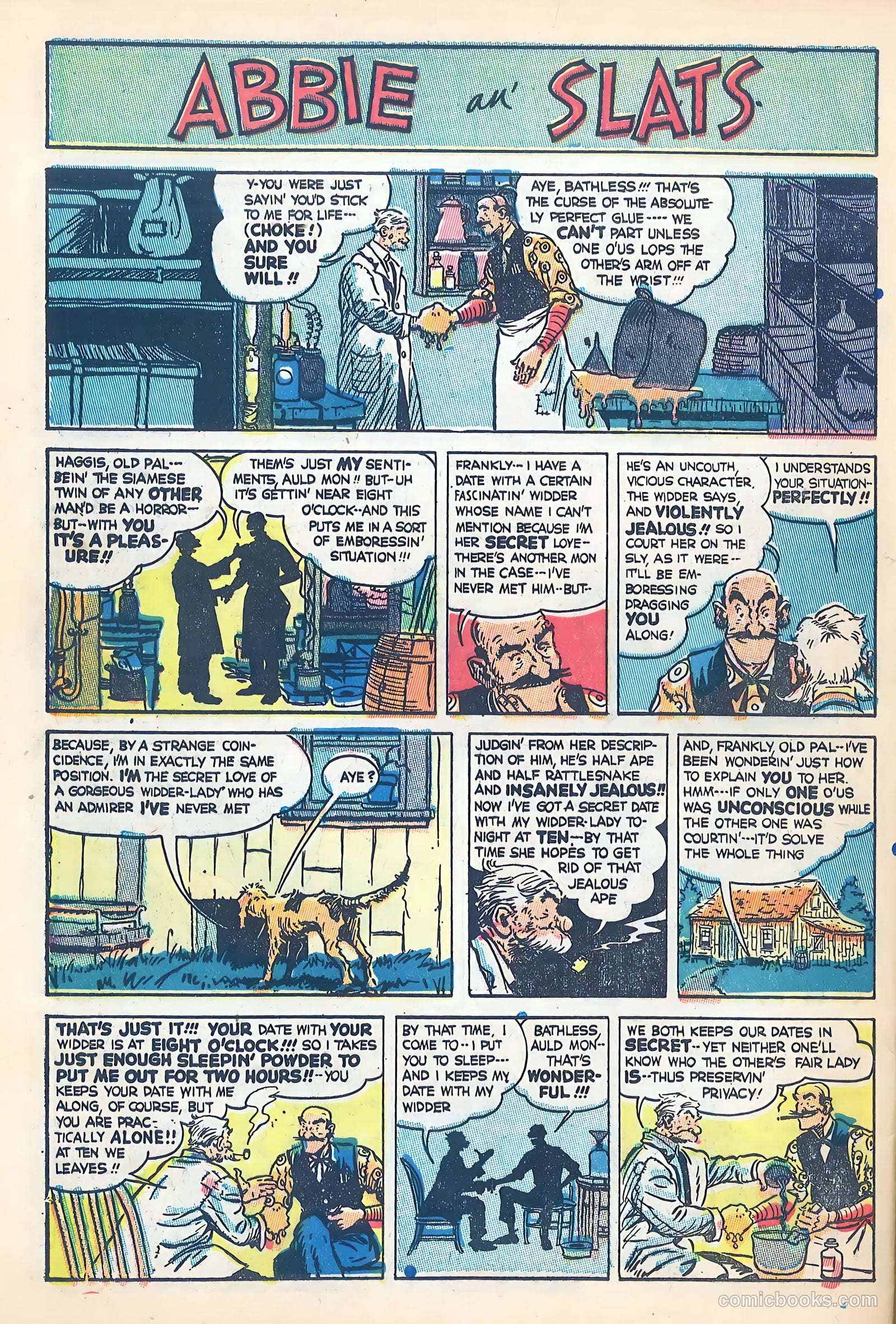 Abbie an' Slats #2 — page 32 of 36
