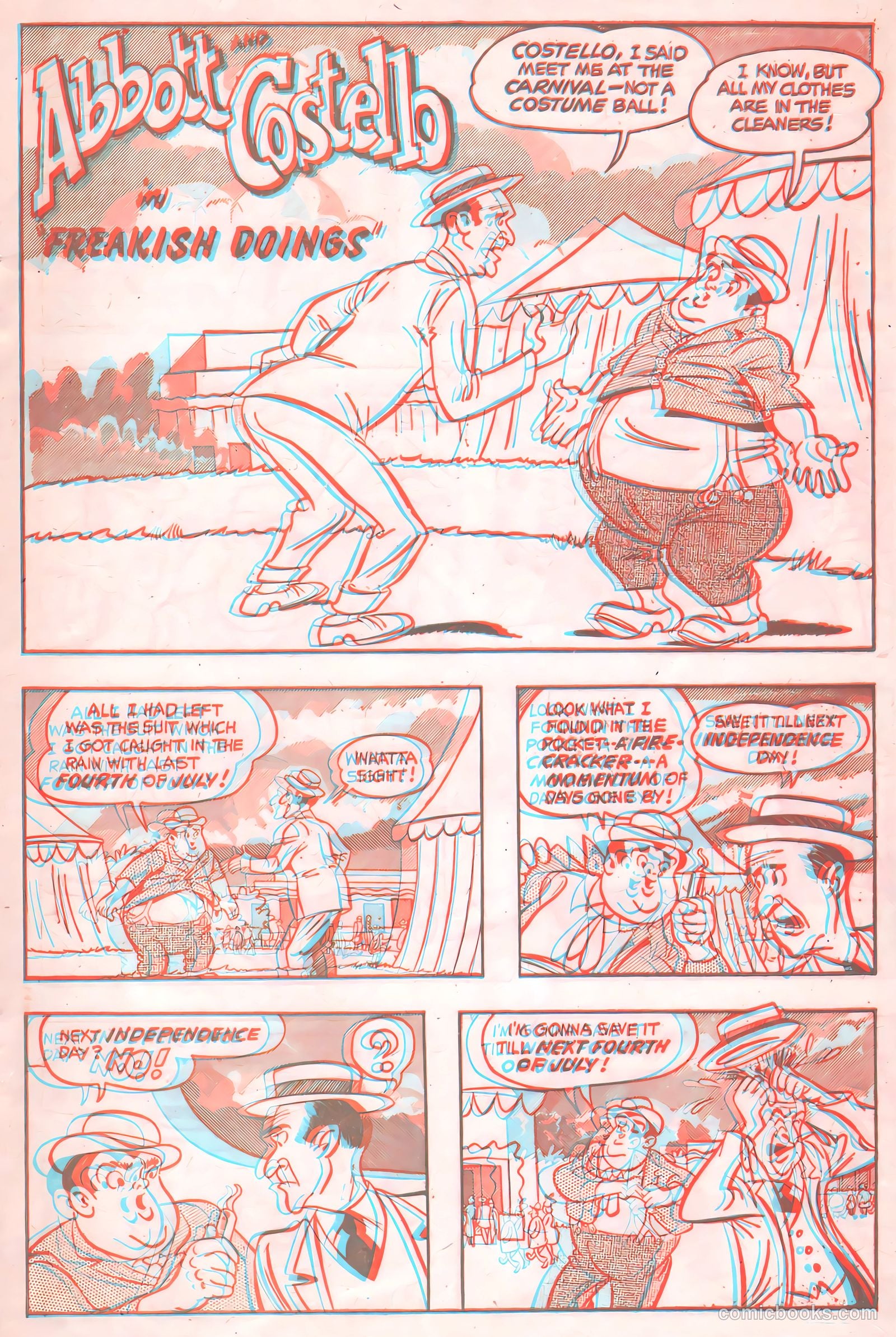 Abbott and Costello 3-D #1 — page 9 of 36